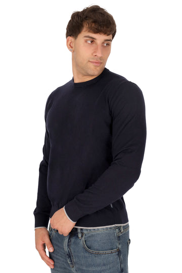 BLU | ARMANI EXCHANGE - U 8NZM6A Maglia