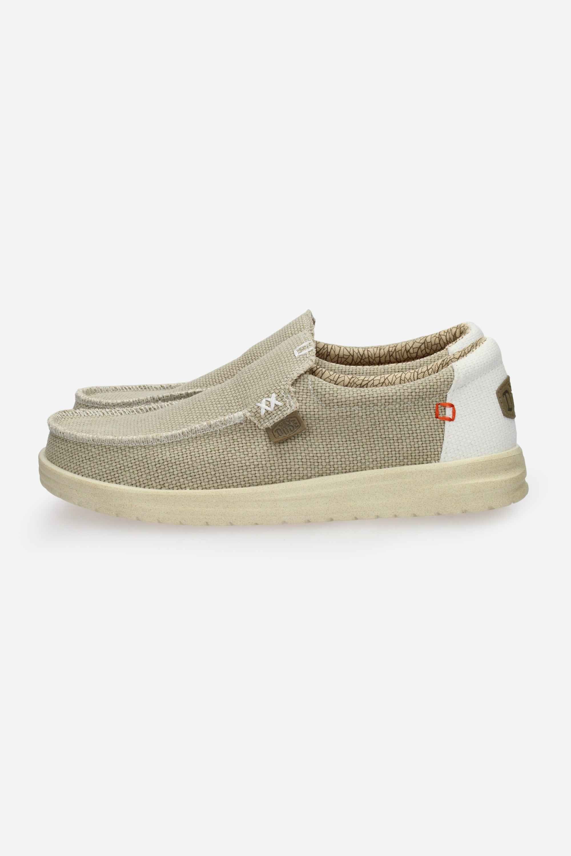 BEIGE | HEY DUDE - U 40124 Mocassino