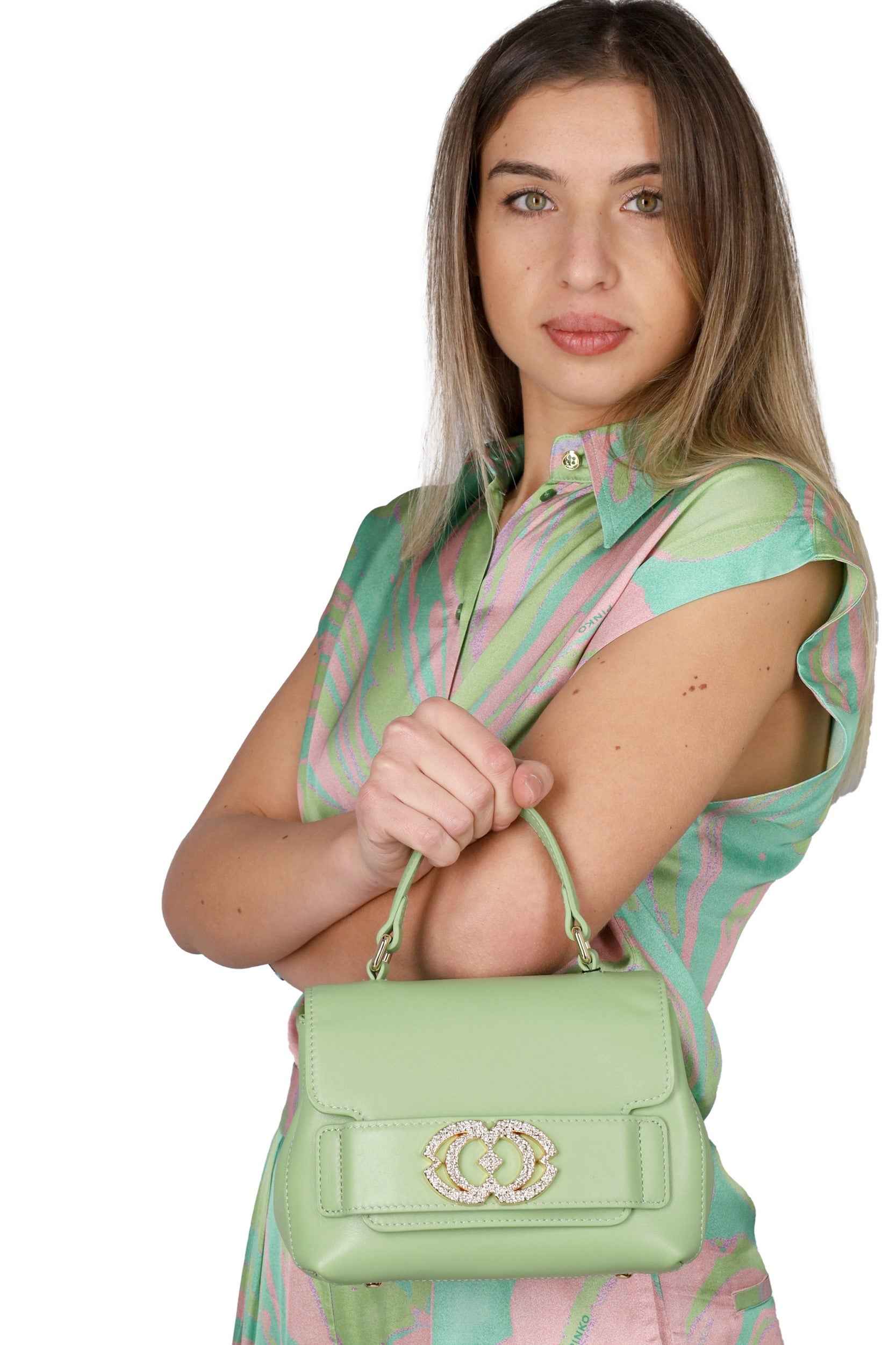 PISTACCHIO | LA CARRIE BAG - D 141PTC440LEA Borsa