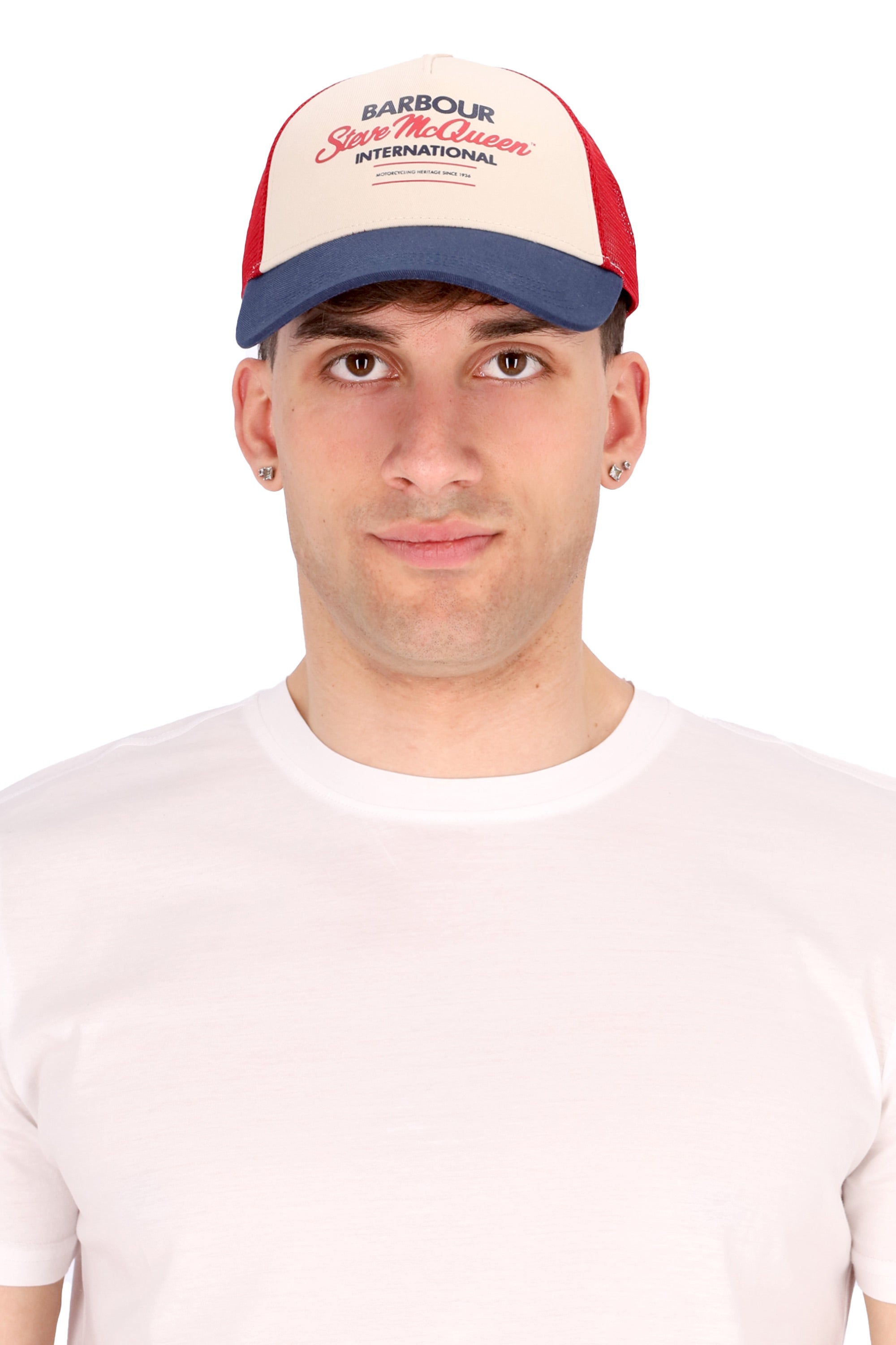 BLU | BARBOUR INTERNATIONAL - U MHA0478 Cappello