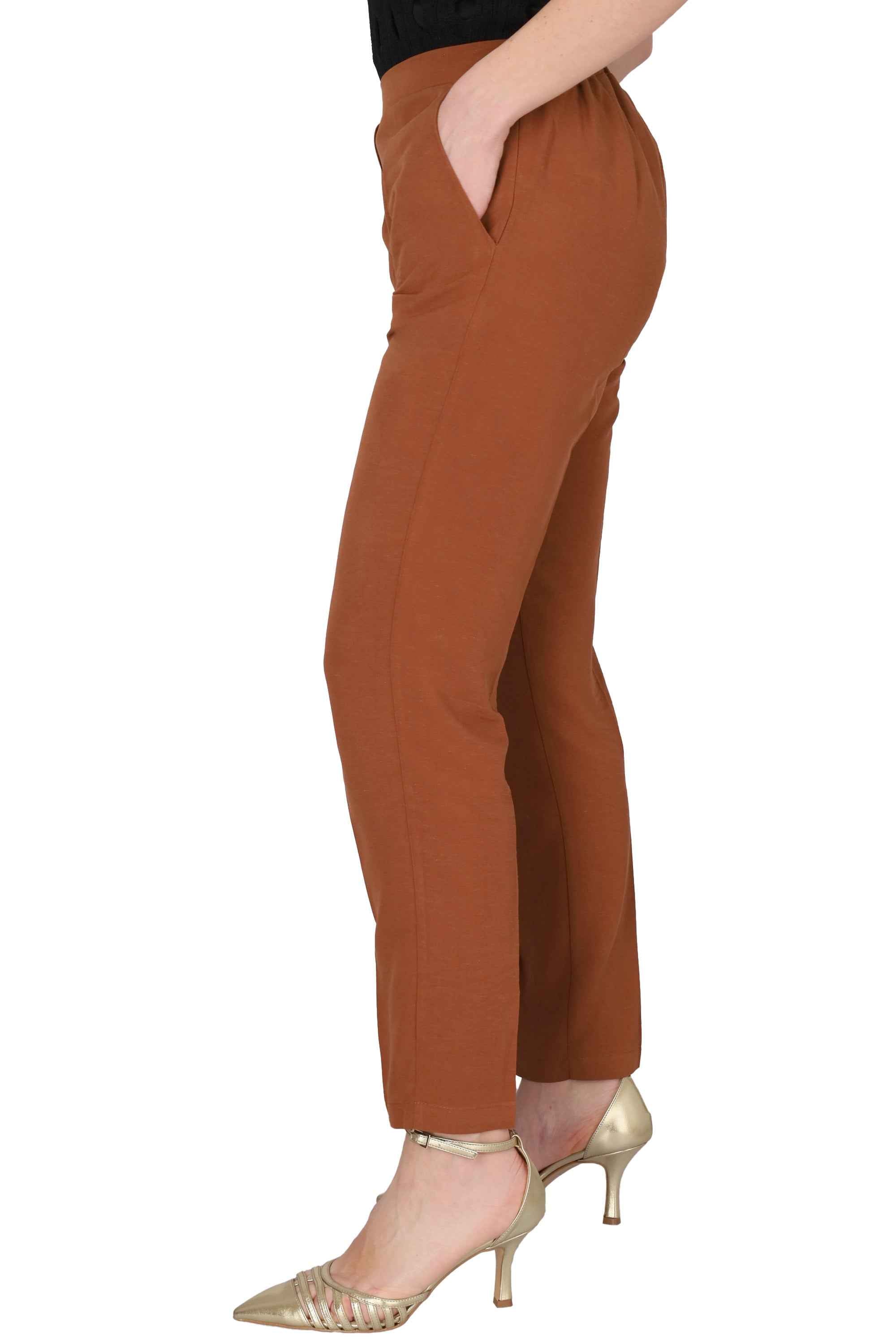 MARRONE | MARIUCCIA MILANO - D 3225 Pantalone