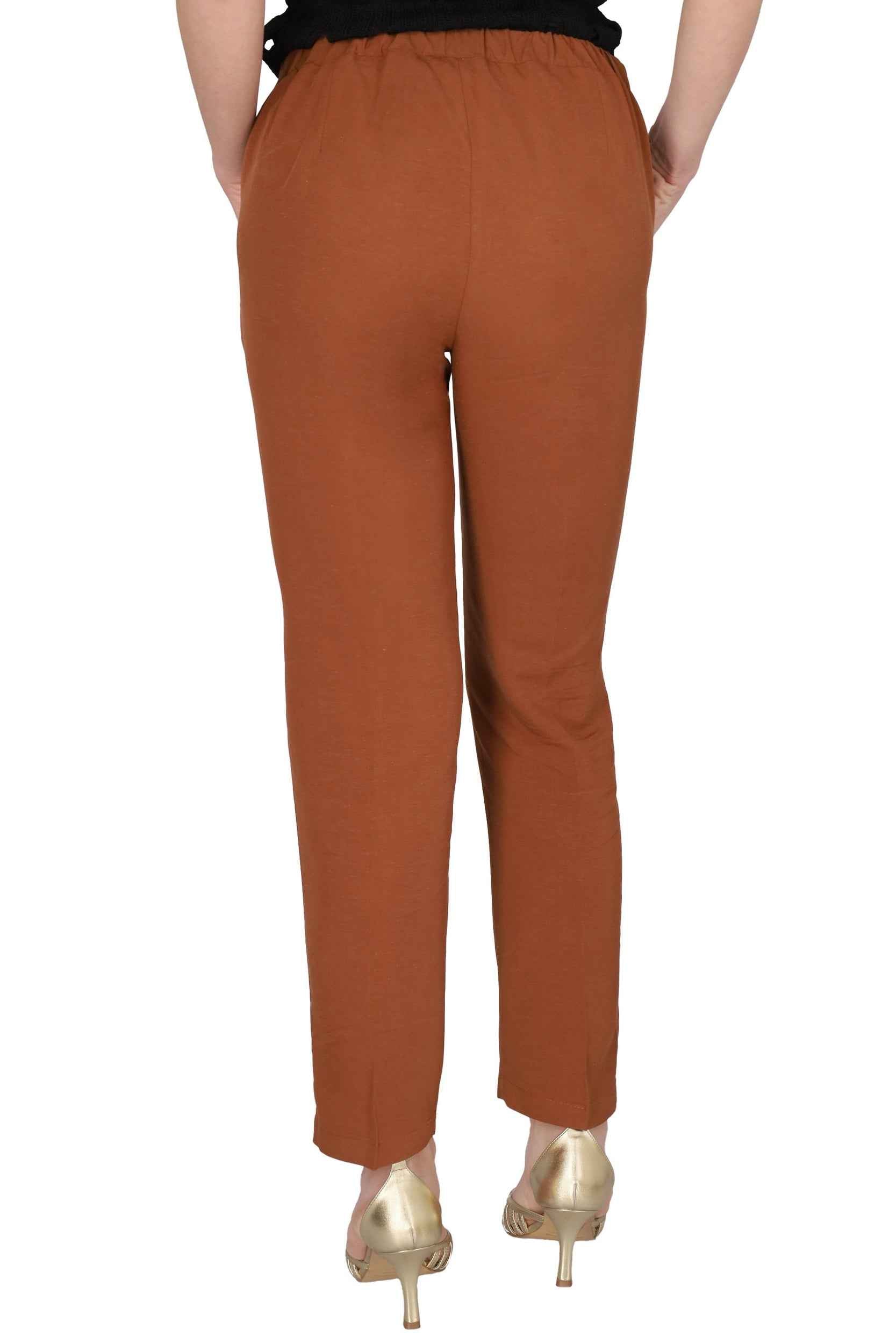 MARRONE | MARIUCCIA MILANO - D 3225 Pantalone