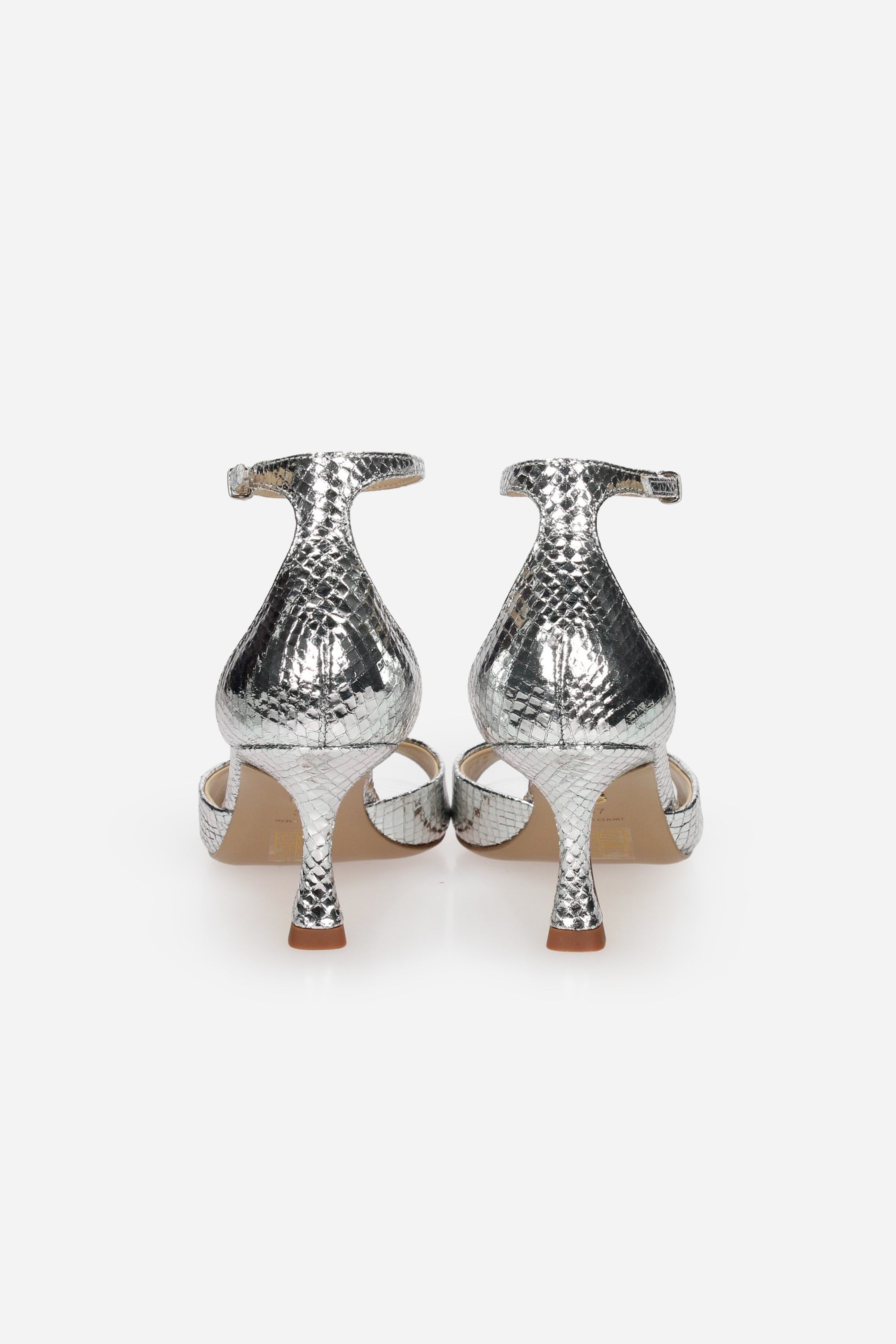 ARGENTO | LOLACRUZ - D 229Z51BK Sandalo