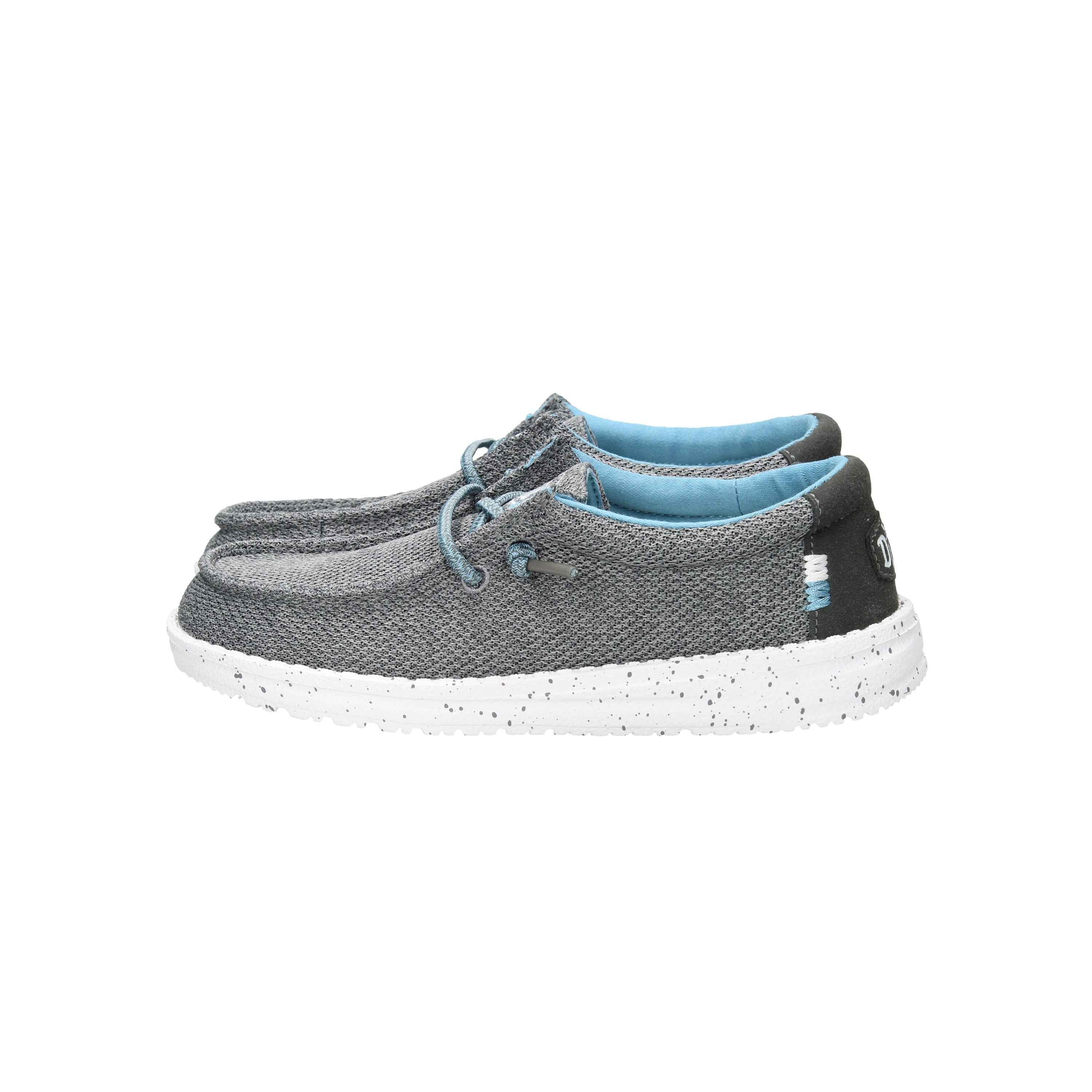 GRIGIO | HEY DUDE KIDS - BO 40049 Mocassino