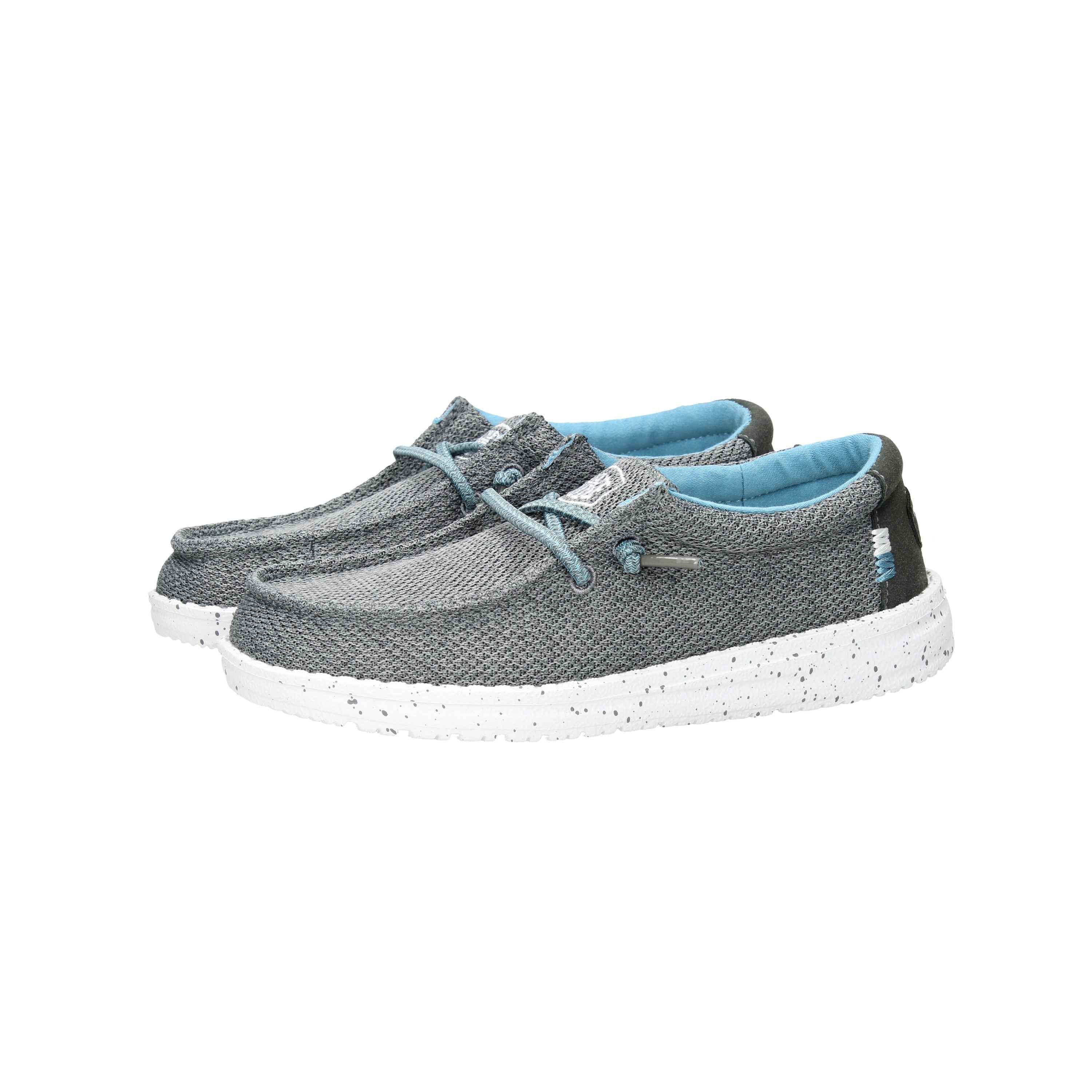 GRIGIO | HEY DUDE KIDS - BO 40049 Mocassino