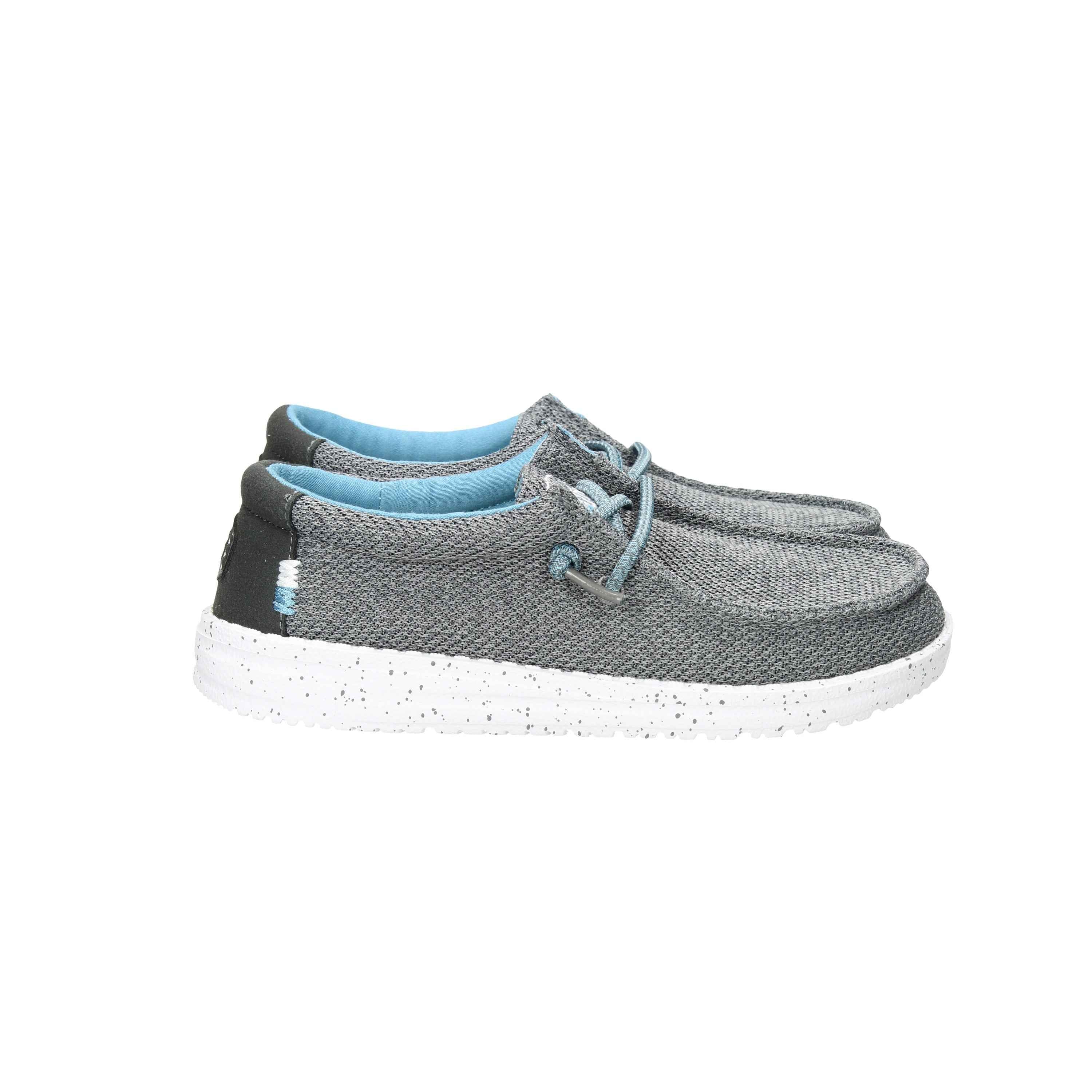 GRIGIO | HEY DUDE KIDS - BO 40049 Mocassino