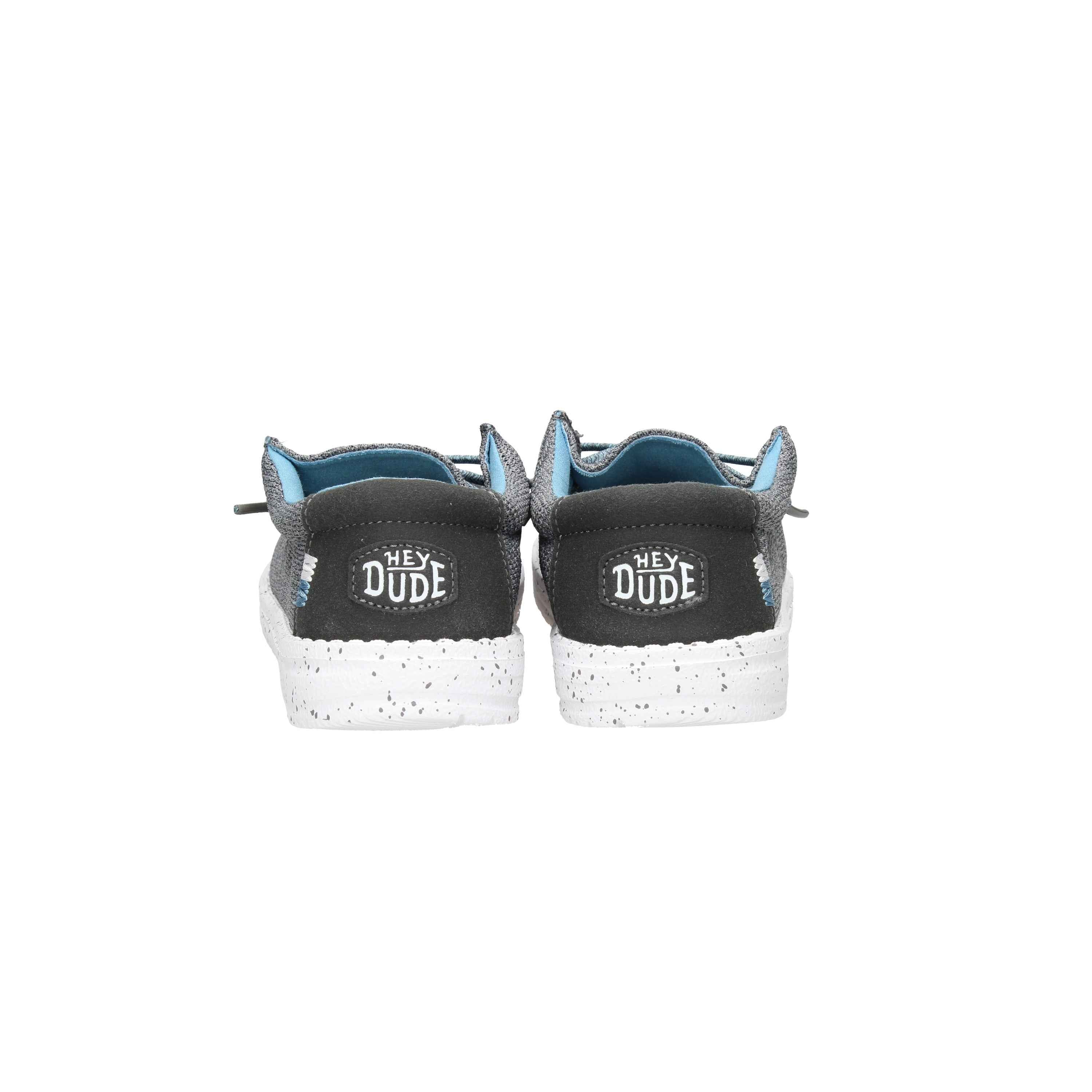 GRIGIO | HEY DUDE KIDS - BO 40049 Mocassino