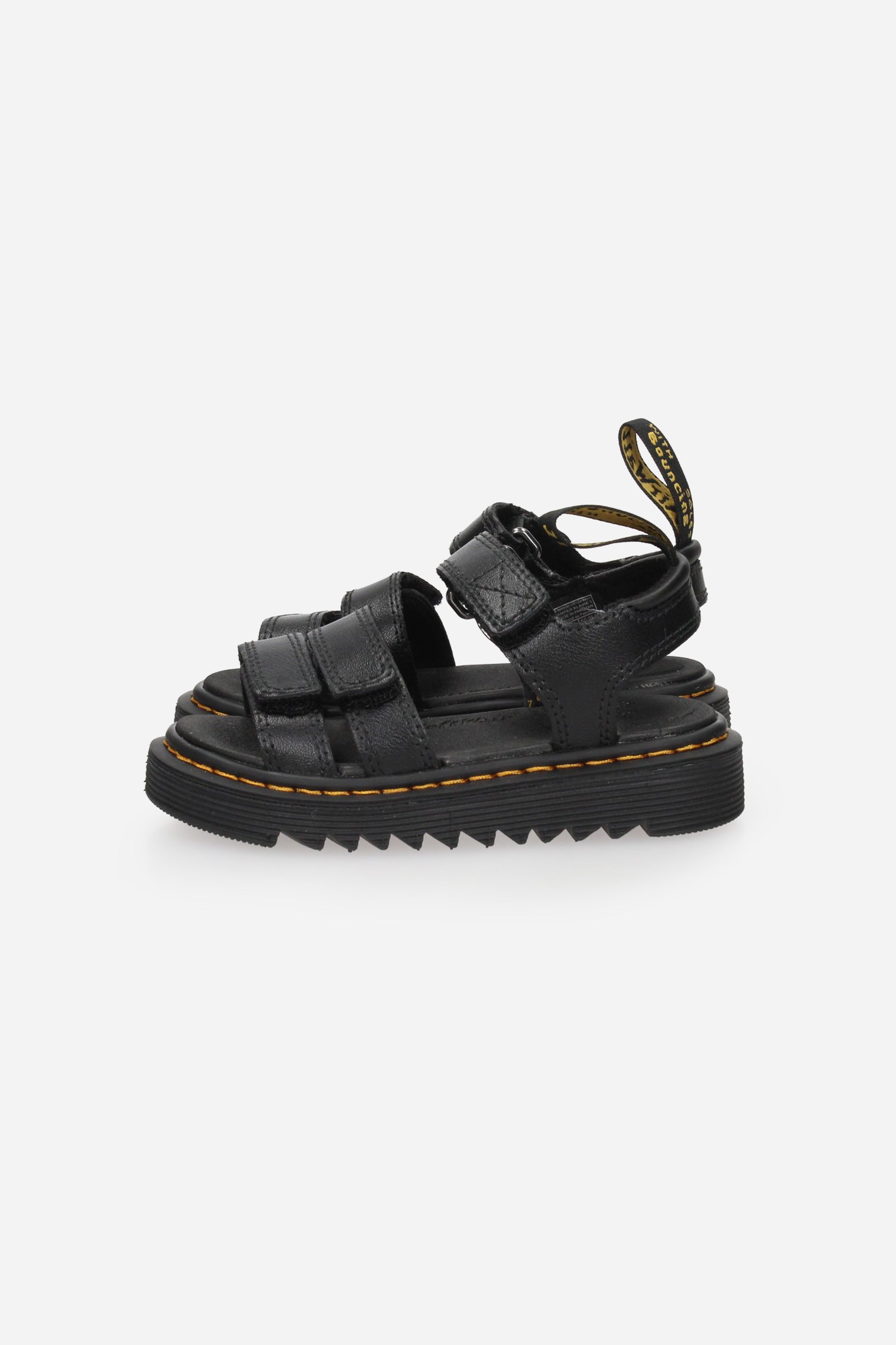 NERO | DR. MARTENS KIDS - KLAIRET Sandalo