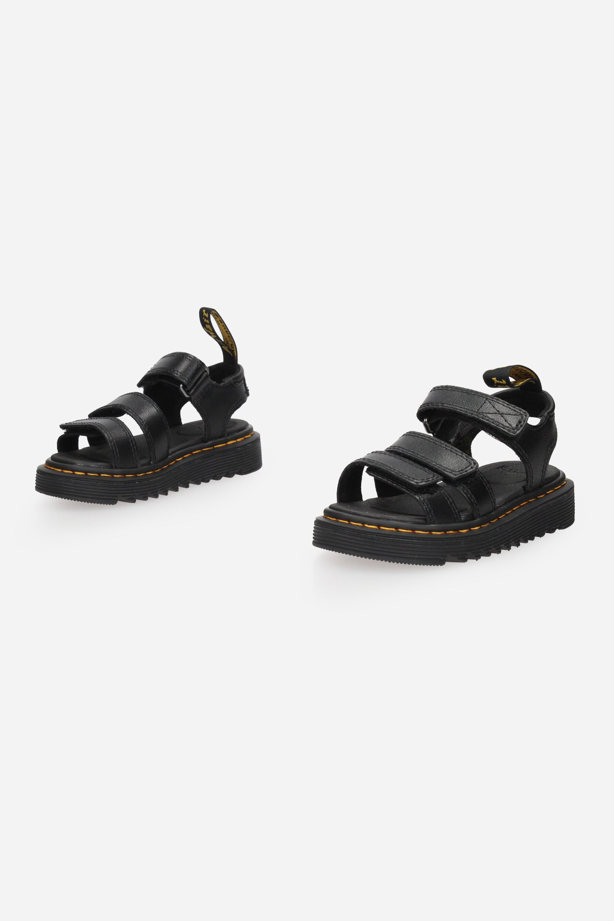 NERO | DR. MARTENS KIDS - KLAIRET Sandalo