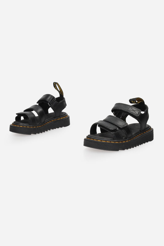 NERO | DR. MARTENS KIDS - KLAIRET Sandalo