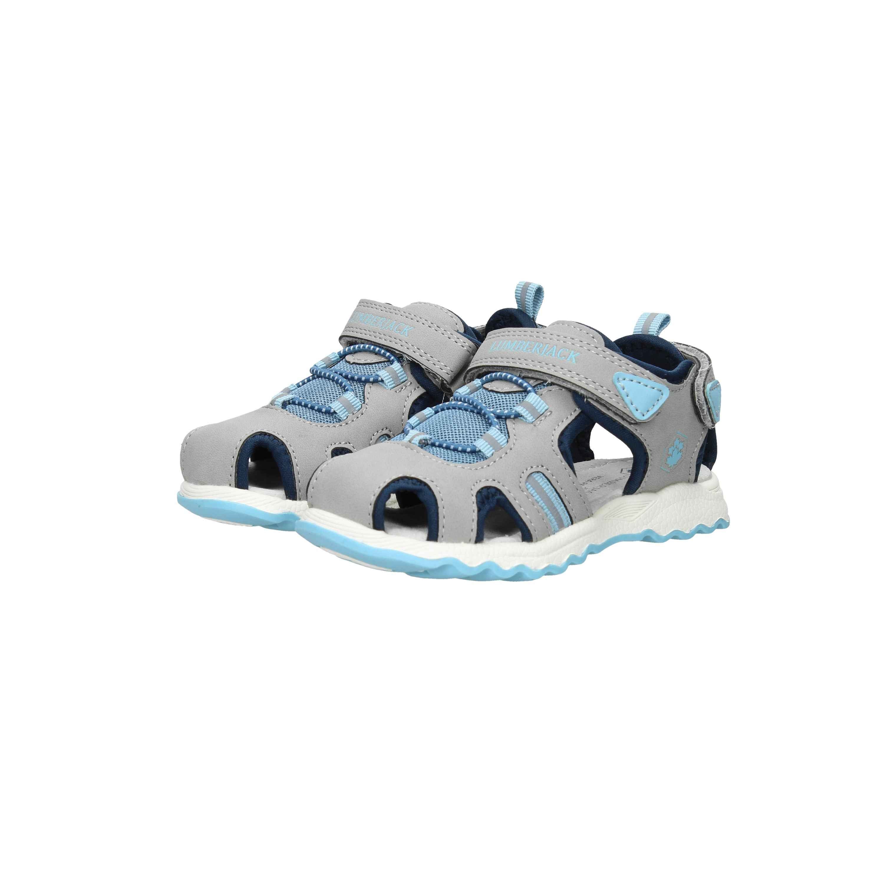 GRIGIO | LUMBERJACK JUNIOR - BO SBB3706005M69 Sandalo