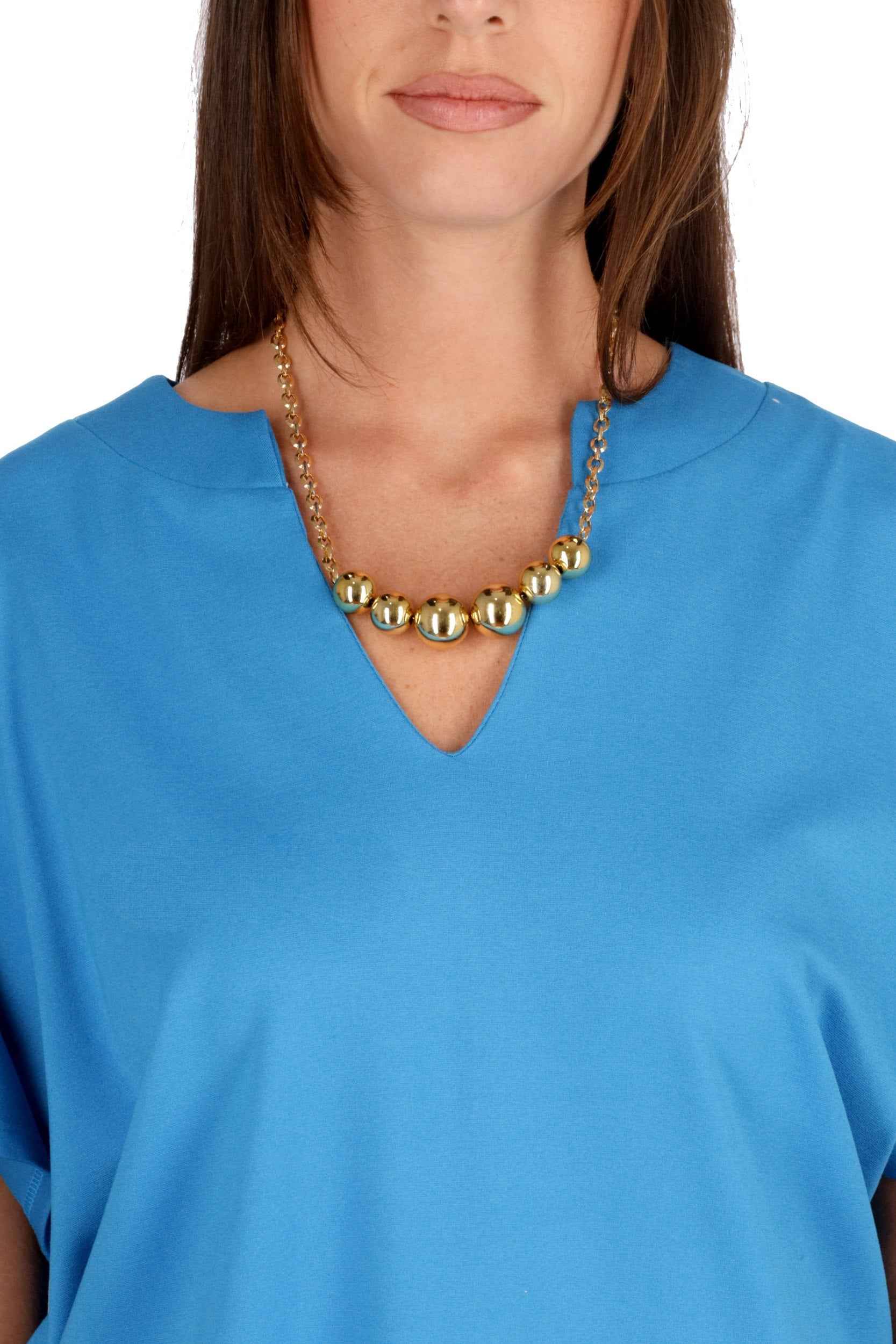 TURCHESE | MARIUCCIA MILANO - D 3123 Casacca