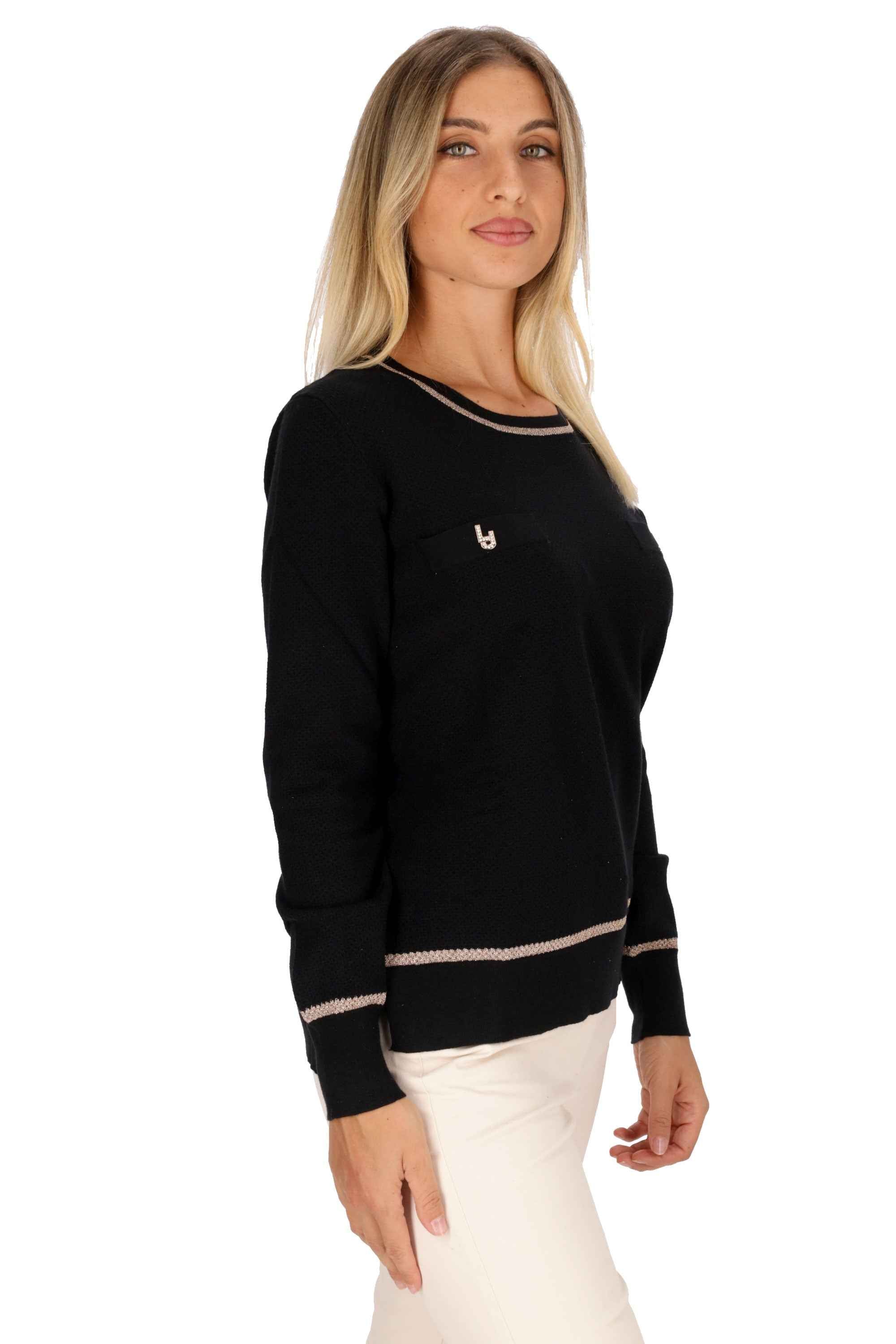 NERO | LIU JO - D TF4166MS75L Maglia