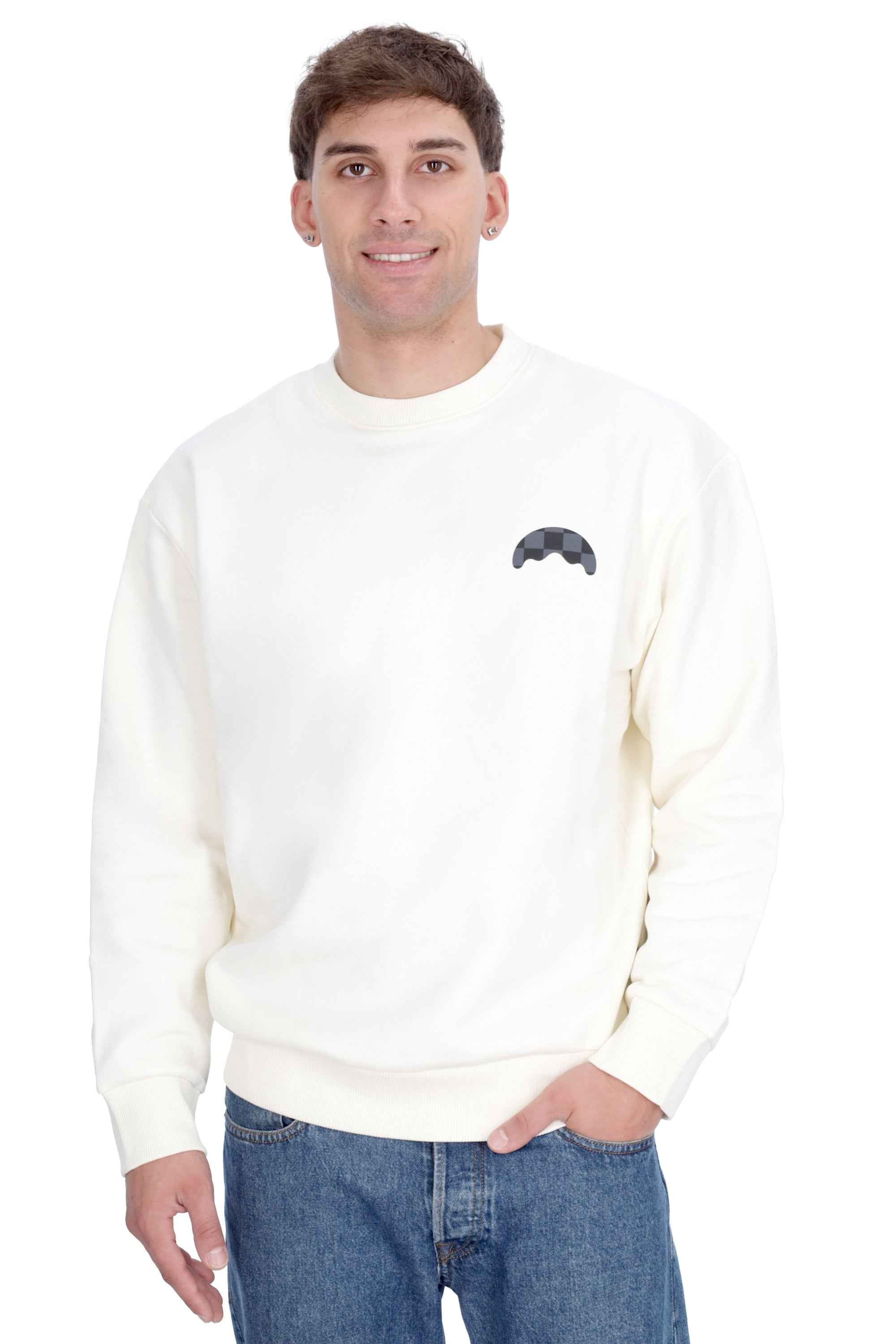 SPRAYGROUND - U SP665IVO Felpa