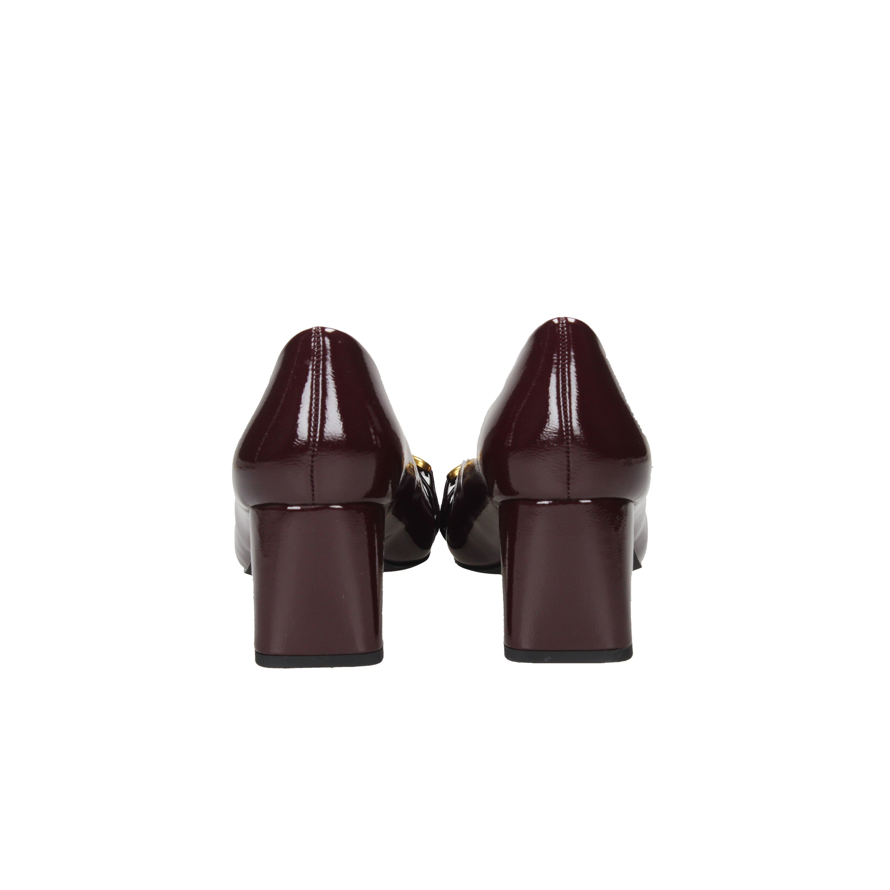 BORDEAUX | GOLD & GOLD - D GV03 Decollete