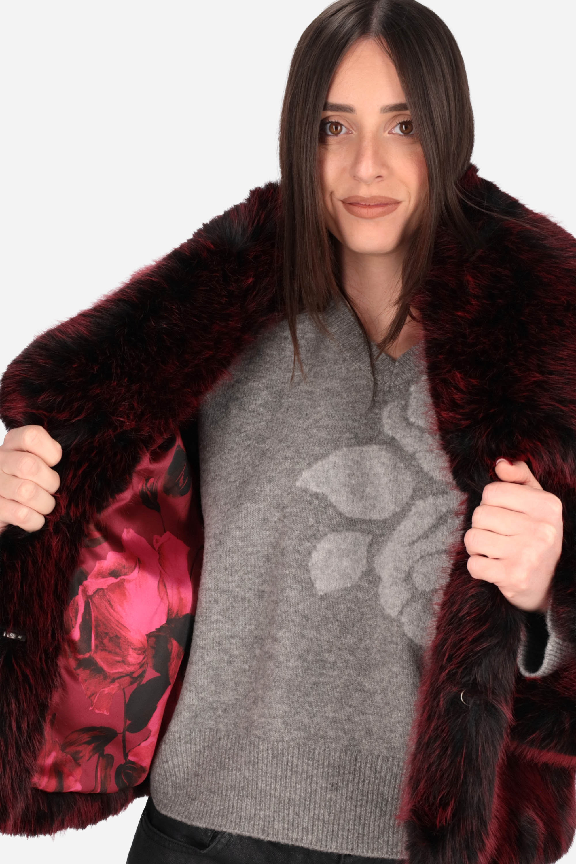 BORDEAUX | BLUGIRL - D RF4165E0905 Pellicciotto