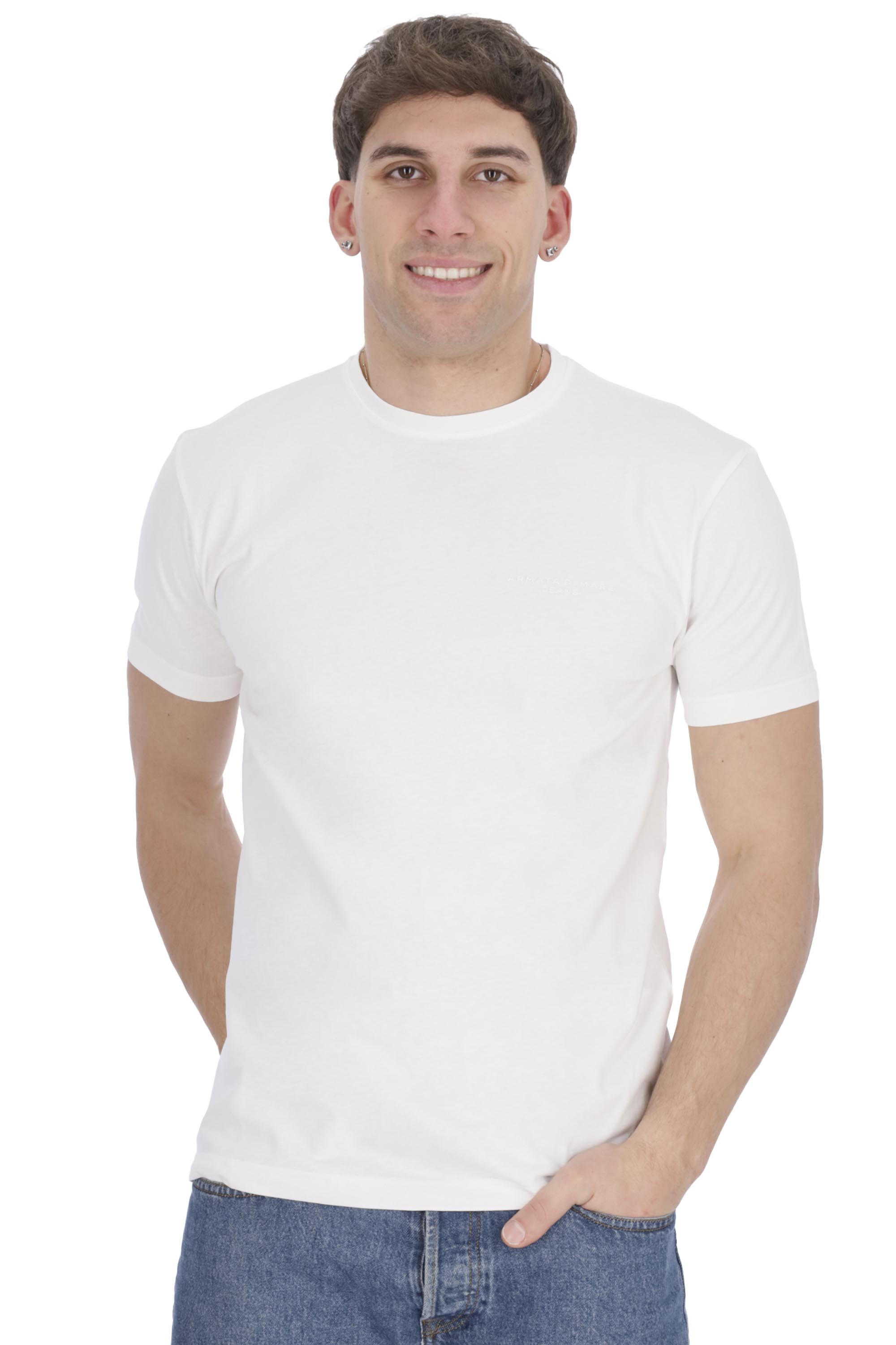 BIANCO | ARMATA DI MARE JEANS - U ARD42TS T-shirt