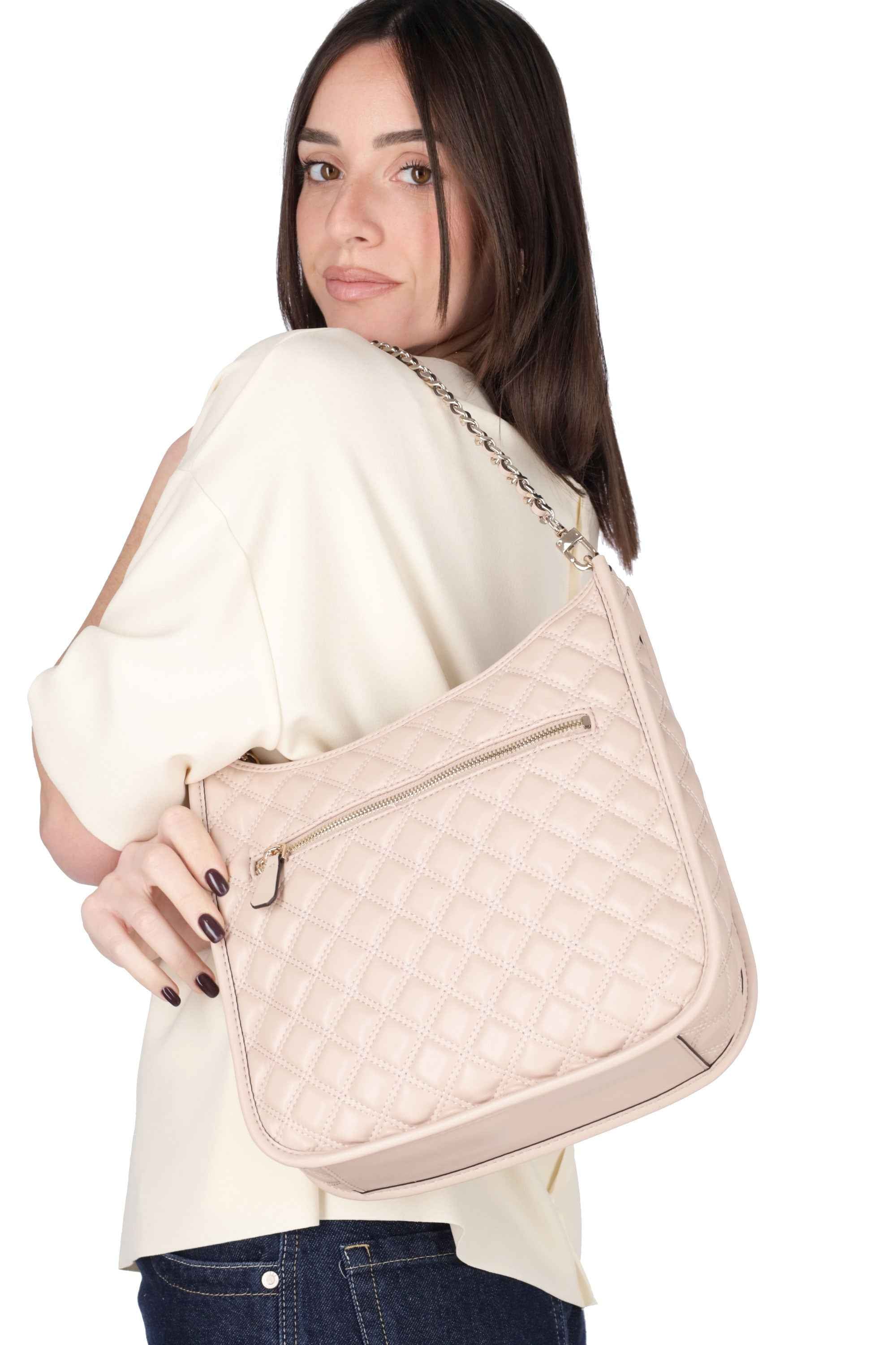 BEIGE | GUESS - D HWQG8748030 Borsa