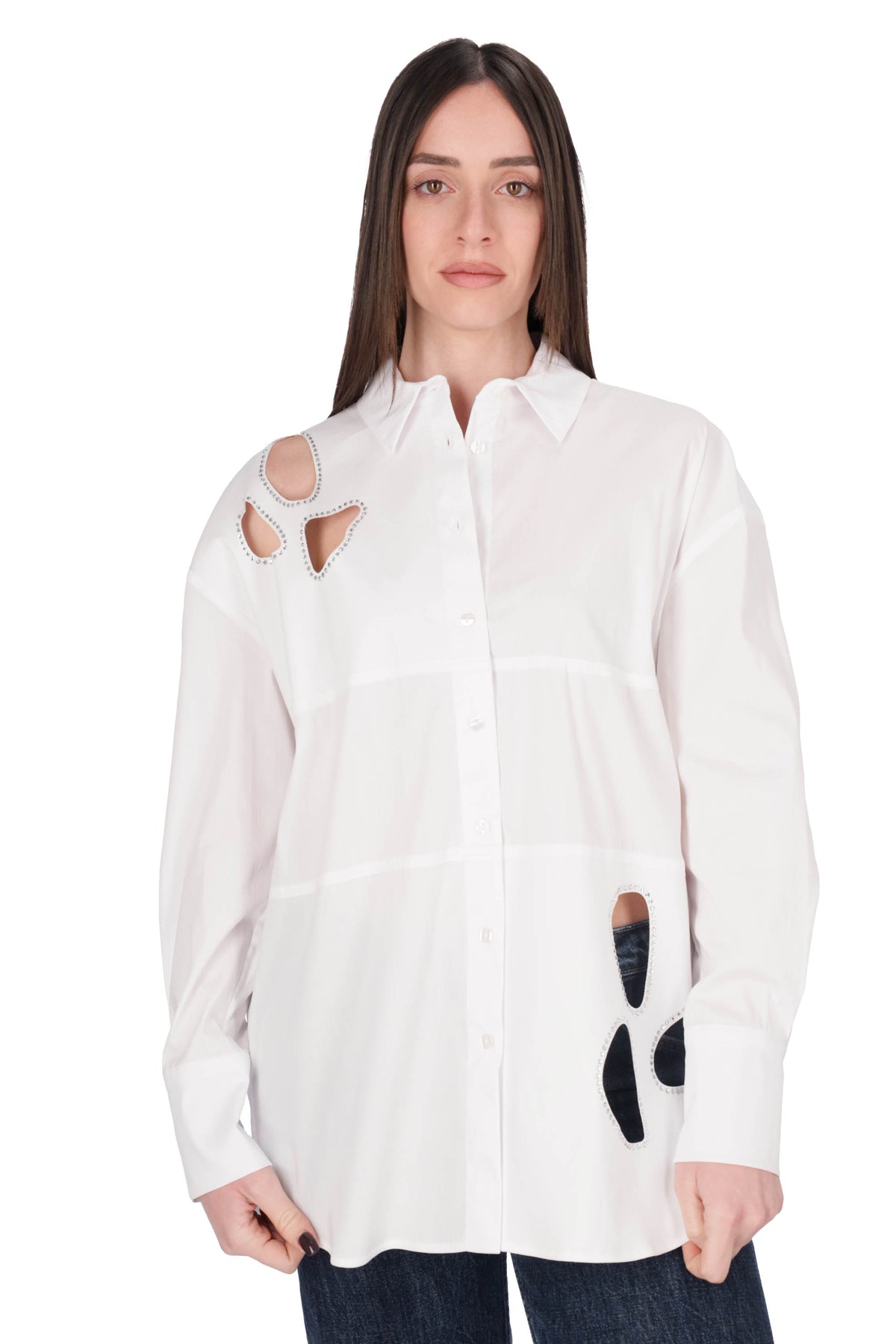 BIANCO | JIJIL - D CA083 Camicia