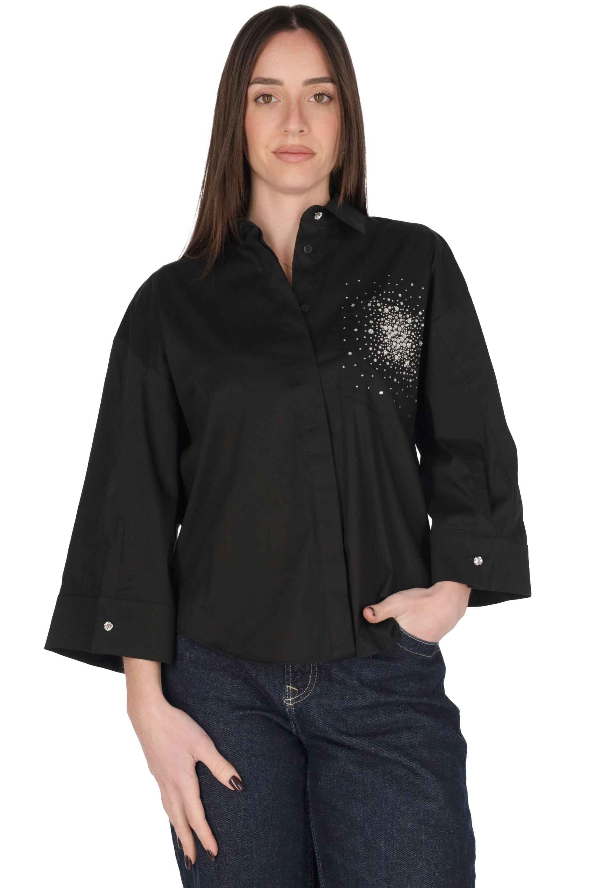 NERO | JIJIL - D CA1370 Camicia