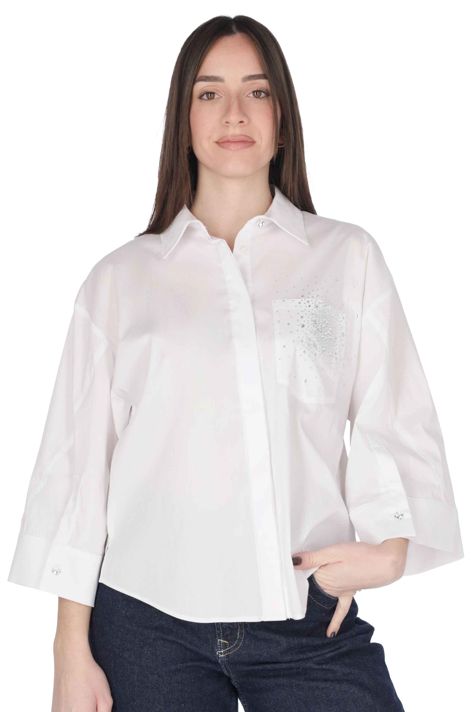 BIANCO | JIJIL - D CA1370 Camicia