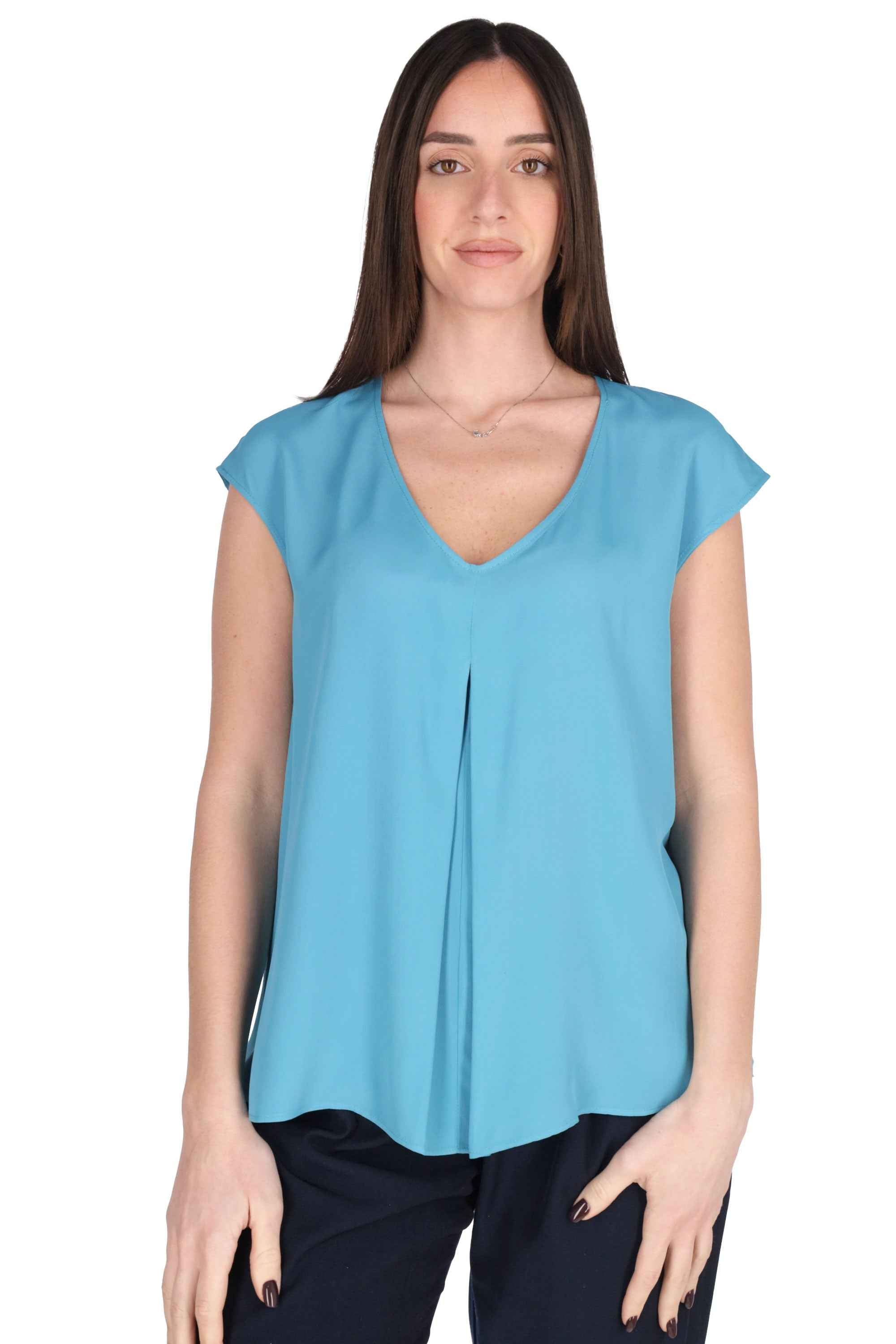 TURCHESE | JIJIL - D BL2980 Blusa