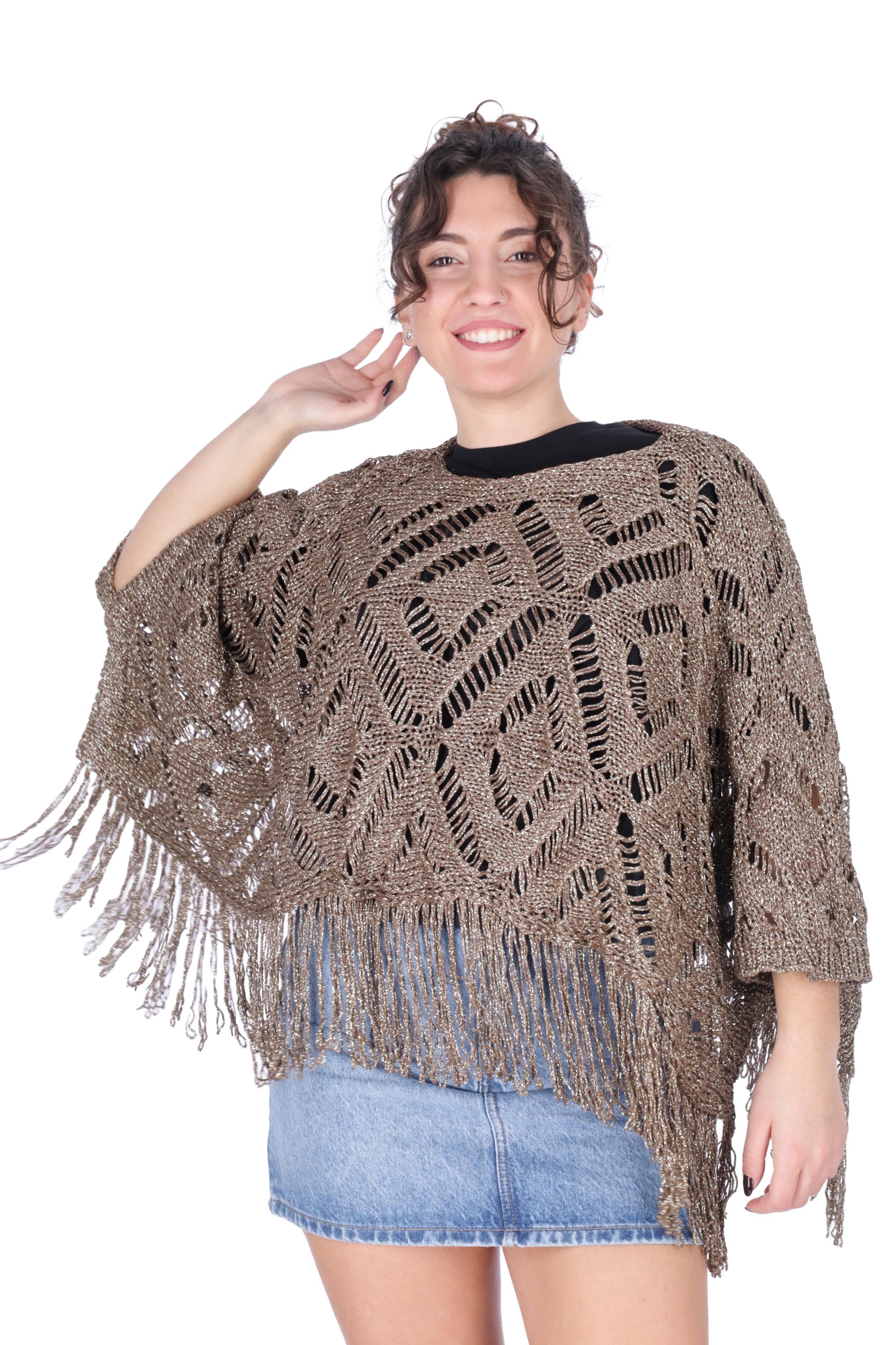 TAUPE | TWIN SET - D 251TA4350 Poncho