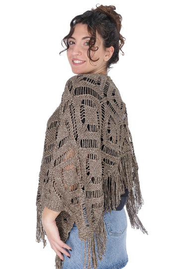 TAUPE | TWIN SET - D 251TA4350 Poncho