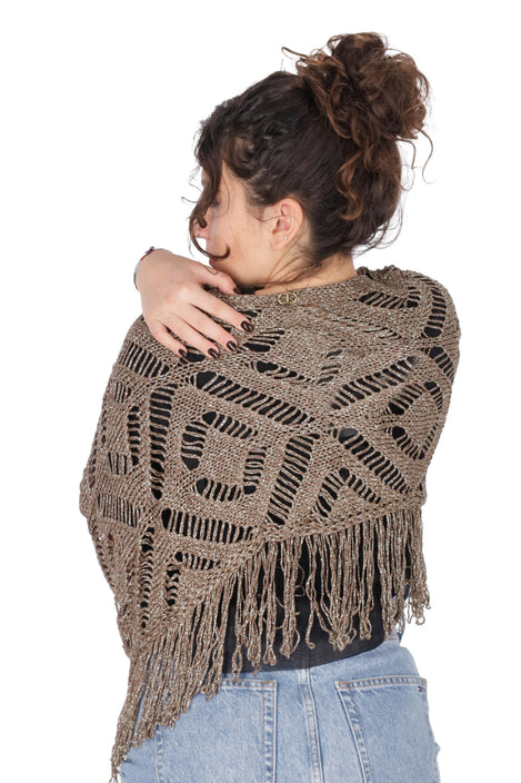 TAUPE | TWIN SET - D 251TA4350 Poncho