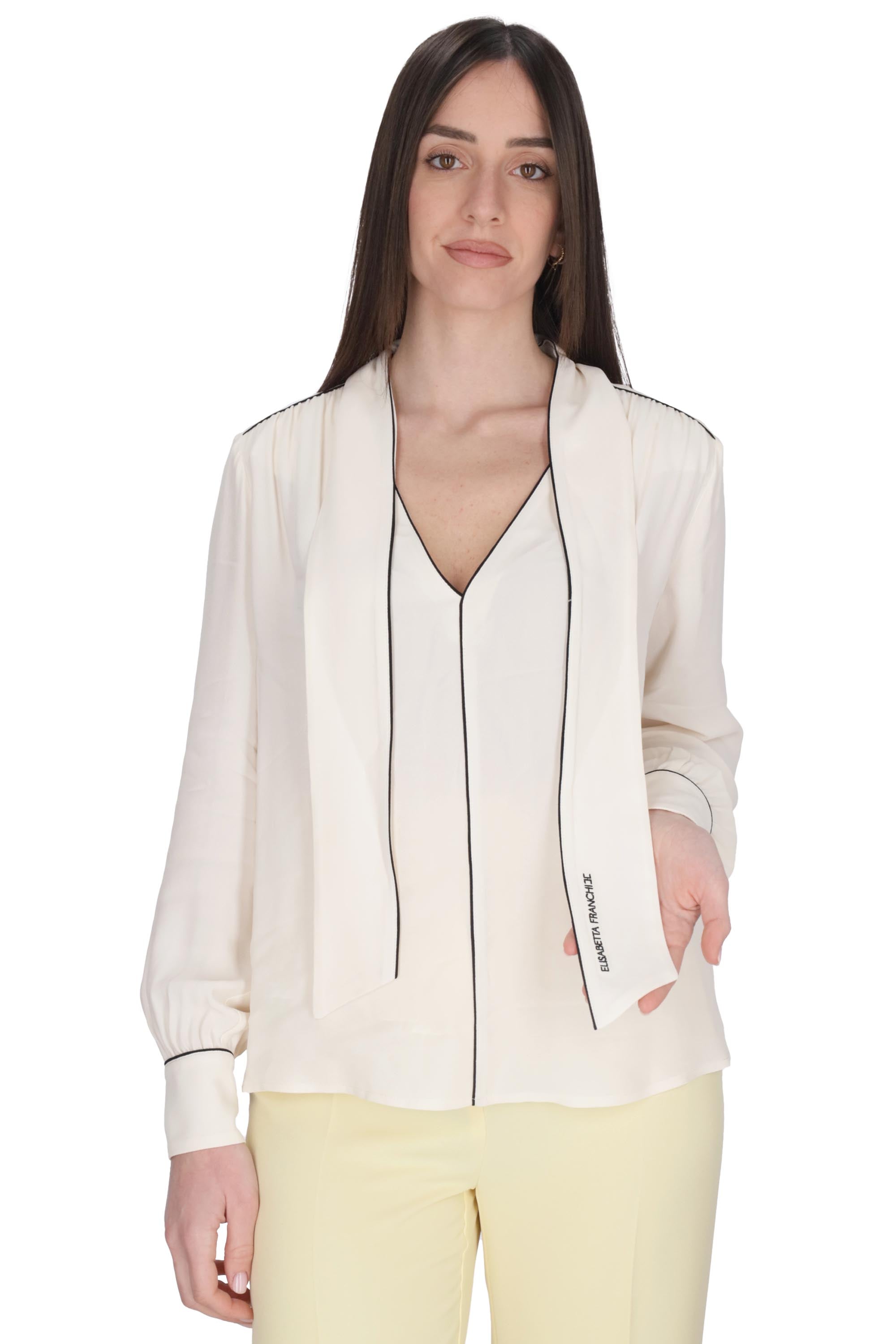 BURRO | ELISABETTA FRANCHI - D CA10451E2 Blusa