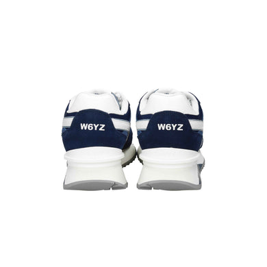 W6YZ UOMO Sneaker Wolf-M BLU Petrolio Mod. 2015183-07 43