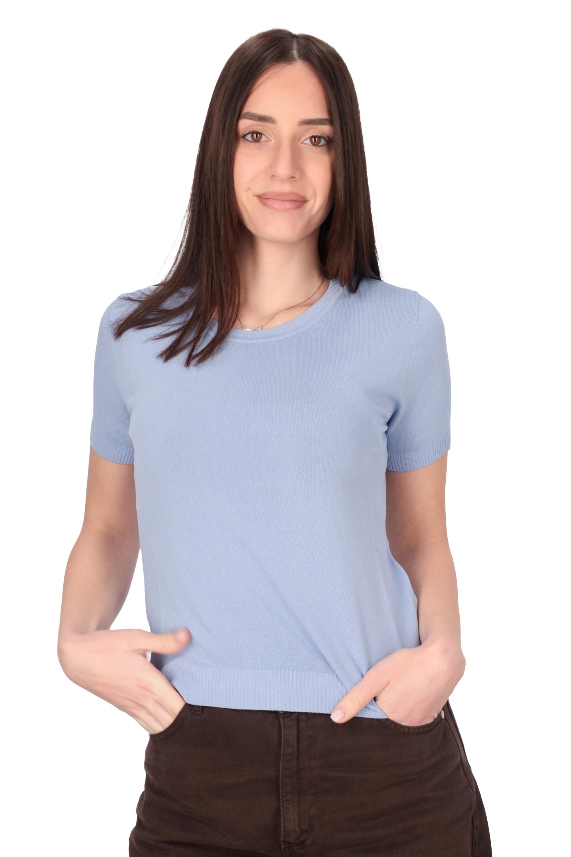 AZZURRO | LE SARTE DEL SOLE - D M424 Maglia