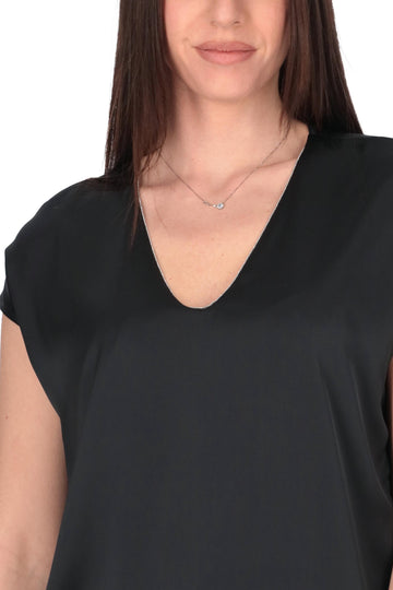NERO | LE SARTE DEL SOLE - D B3296 Blusa