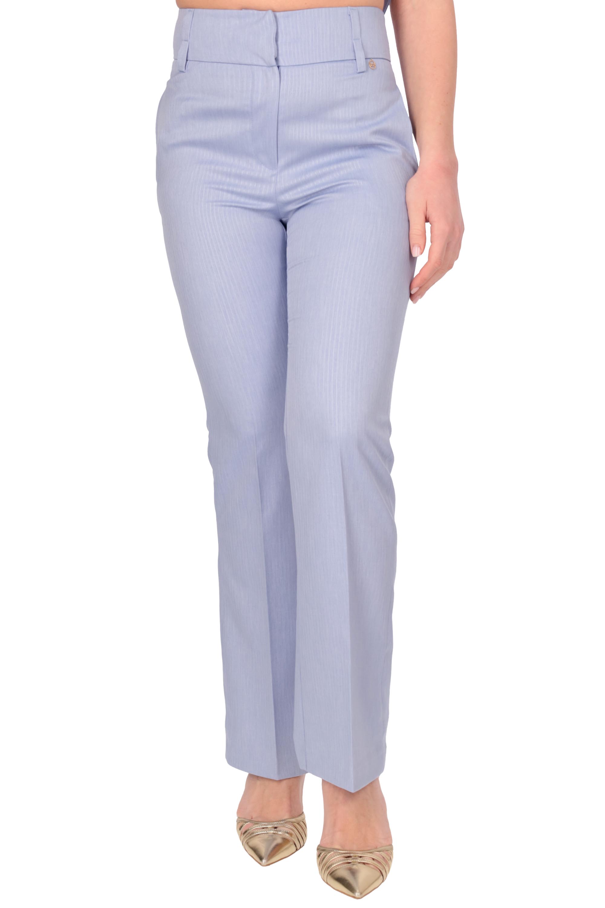AZZURRO | LE SARTE DEL SOLE - D P3335 Pantalone