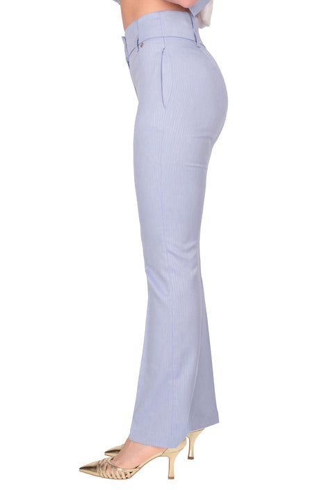 AZZURRO | LE SARTE DEL SOLE - D P3335 Pantalone