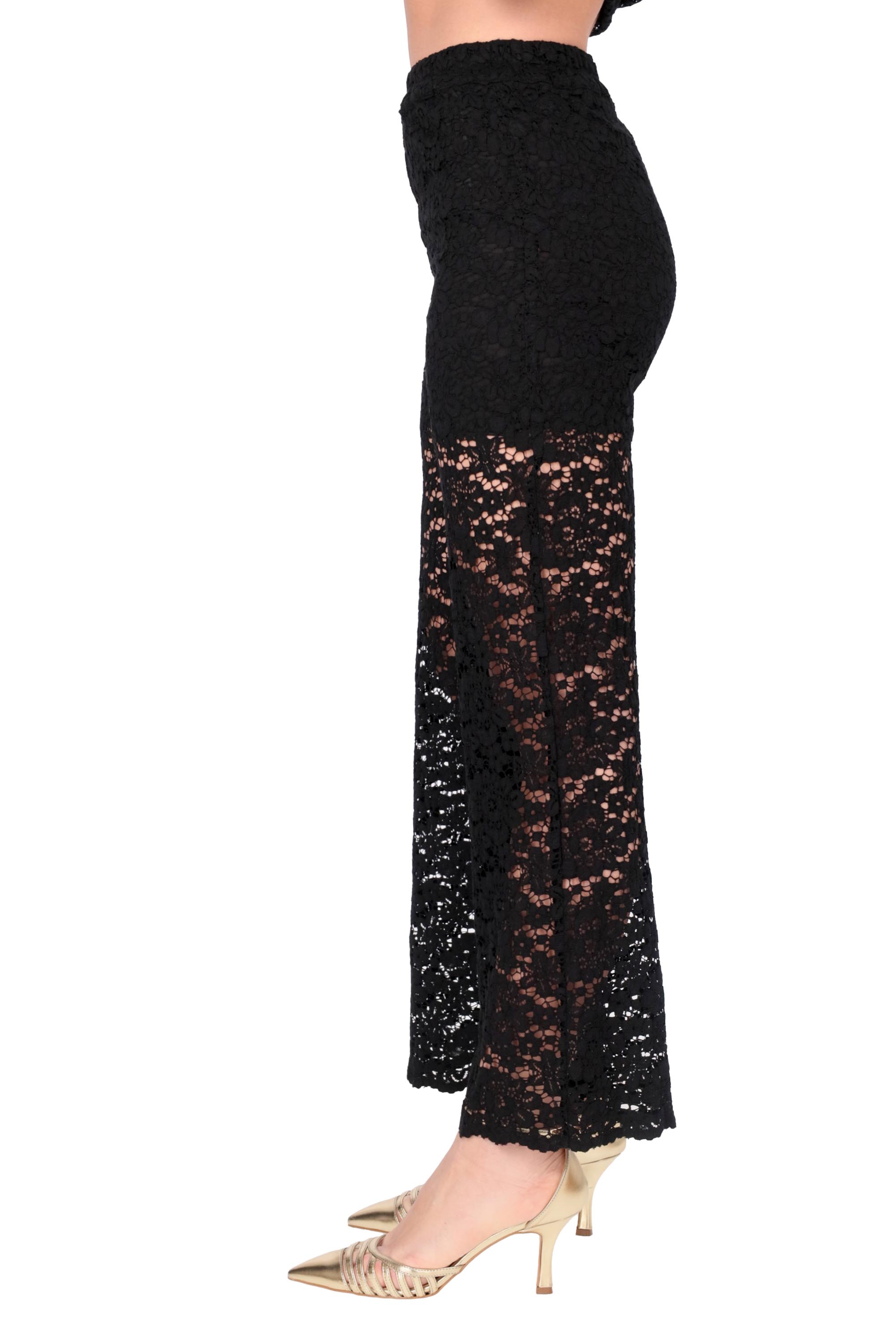 NERO | LE SARTE DEL SOLE - D P3451 Pantalone