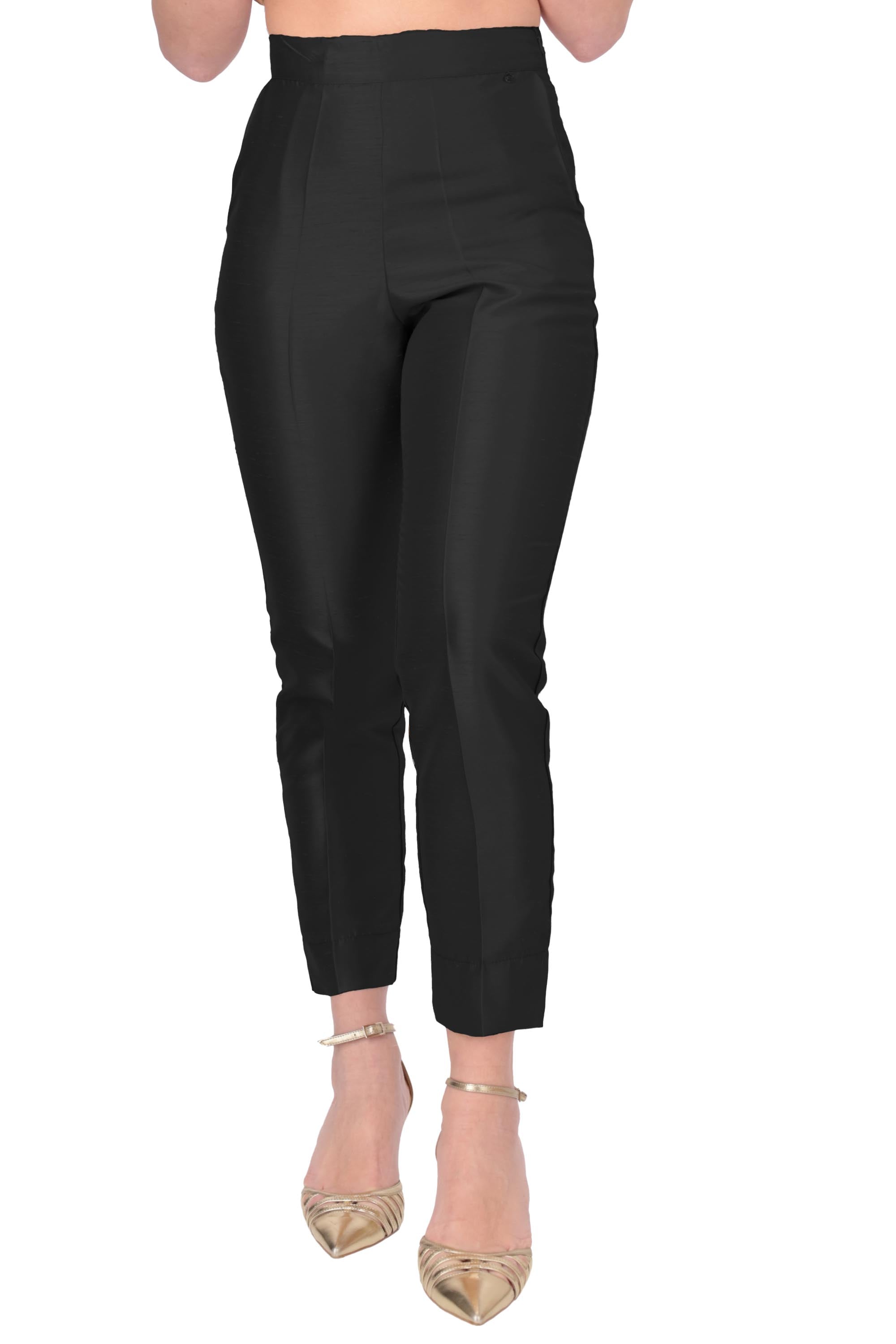 NERO | LE SARTE DEL SOLE - D P3433 Pantalone