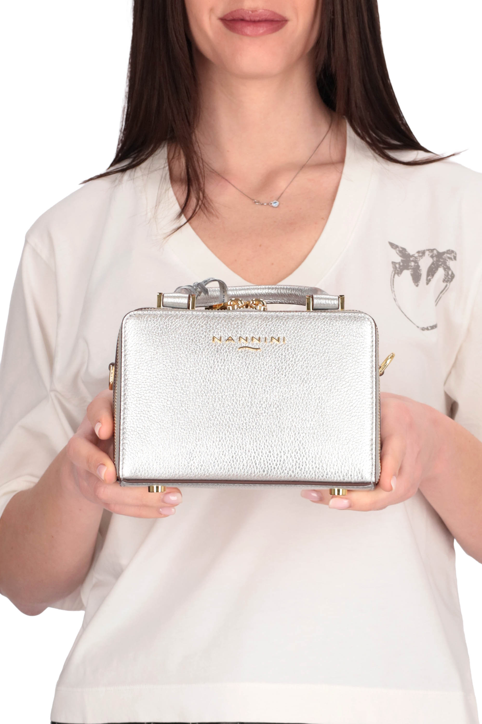 ARGENTO | NANNINI BORSE - D 17396H Borsa