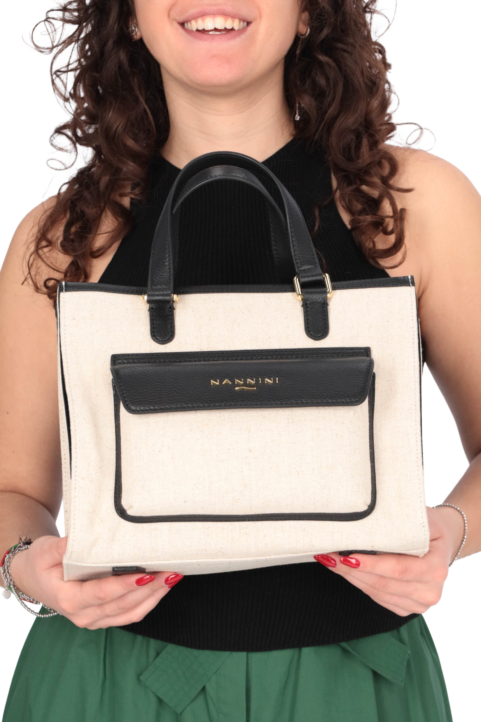 NERO | NANNINI BORSE - D 18538 Borsa
