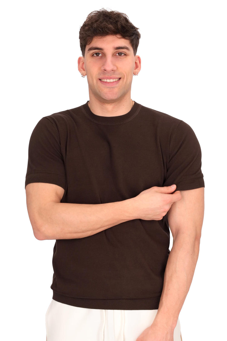 MARRONE | LIU JO UOMO - U QA5026MA71P Maglia