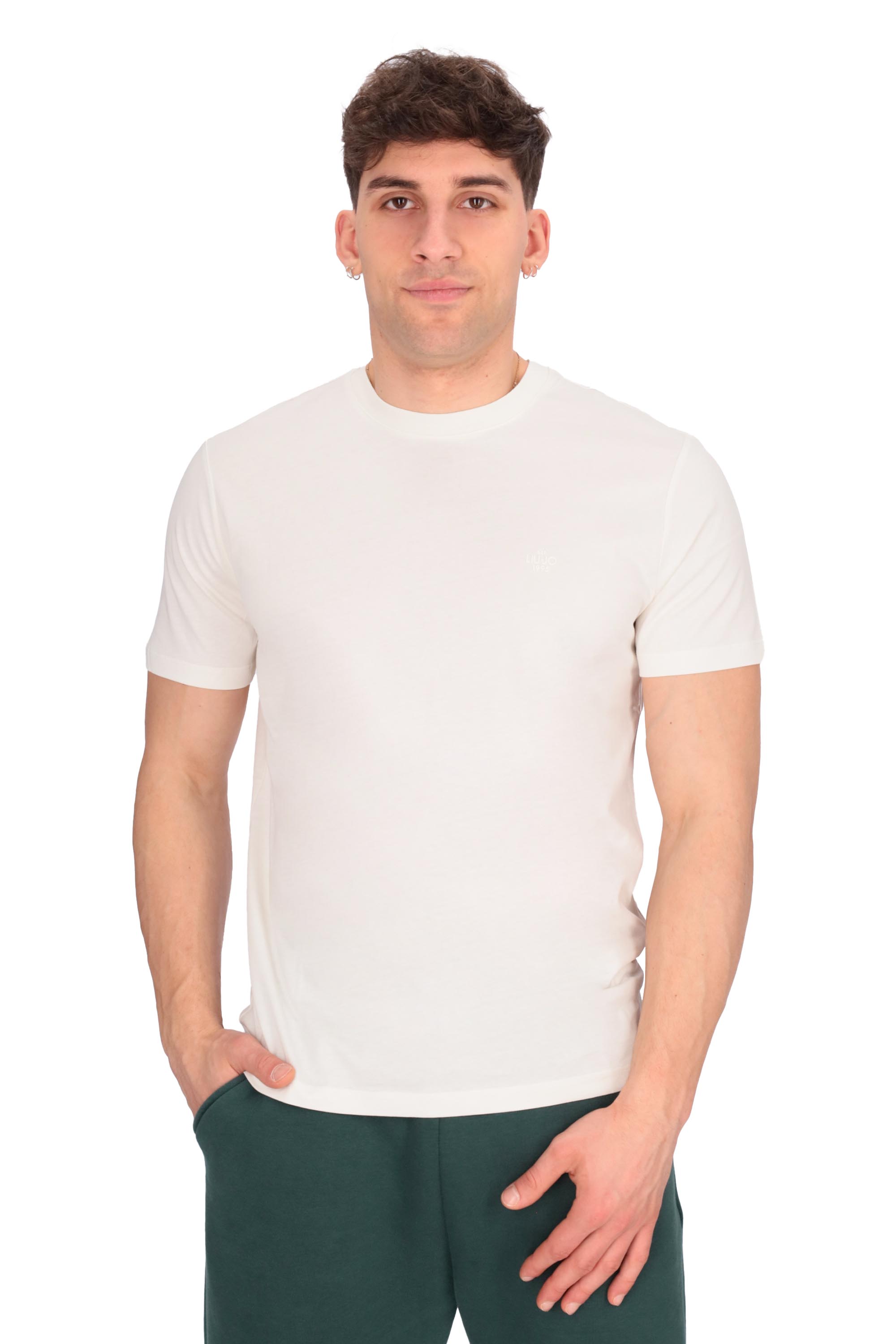 BIANCO | LIU JO UOMO - U QA5145J4819 T-shirt
