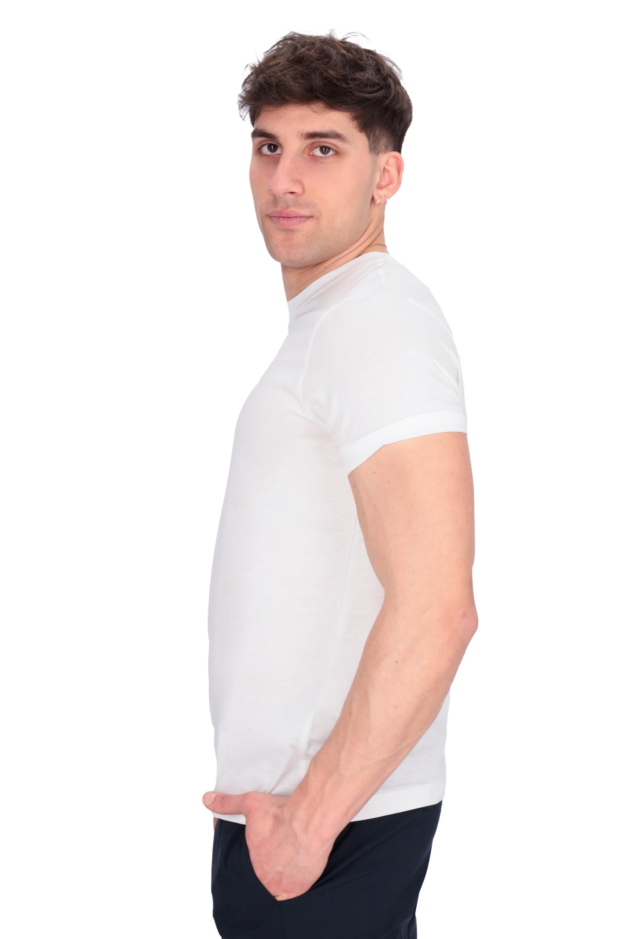 BIANCO | LIU JO UOMO - U QA5125J4799 T-shirt