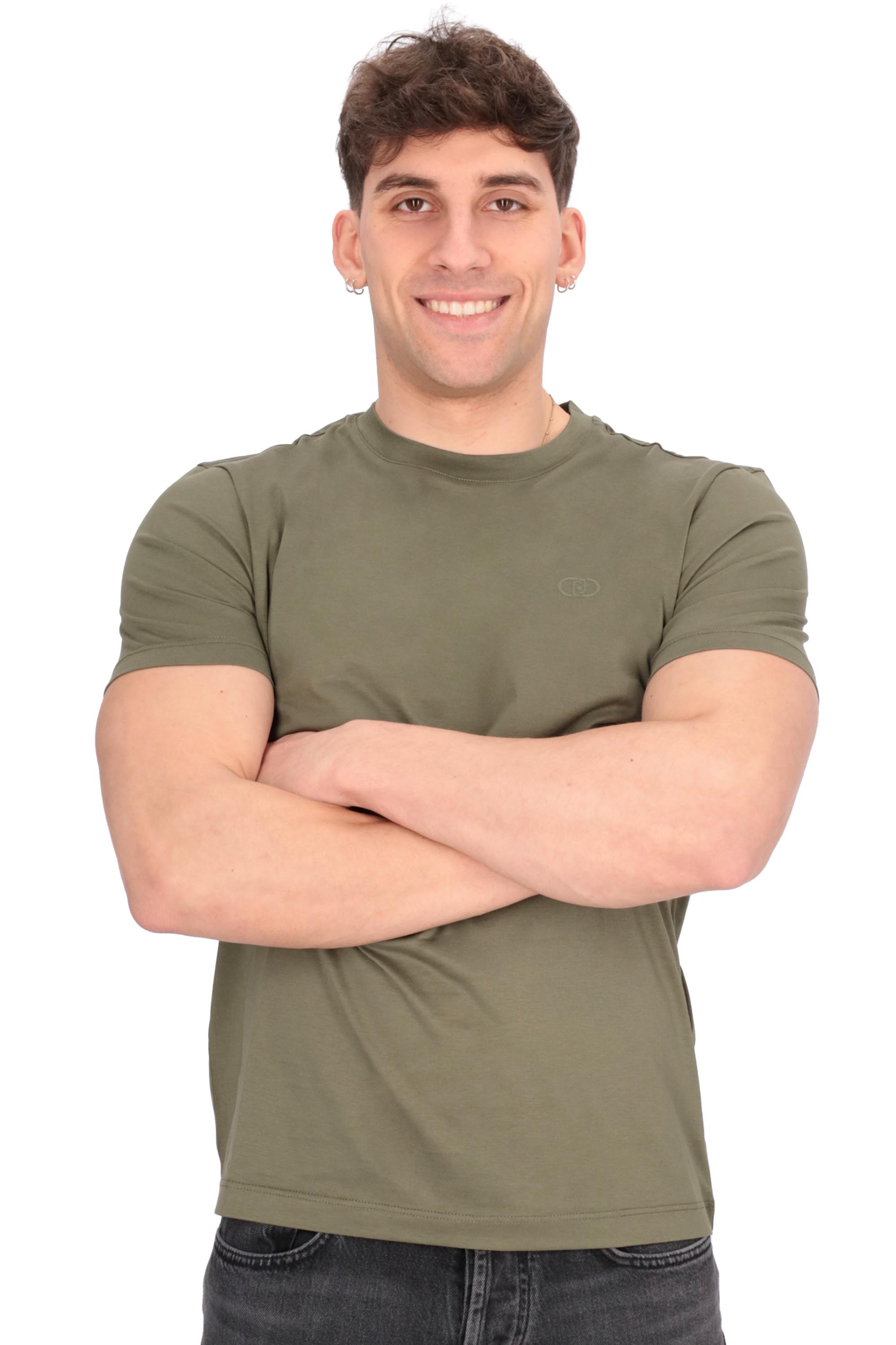 VERDE OLIVA | LIU JO UOMO - U QA5125J4799 T-shirt