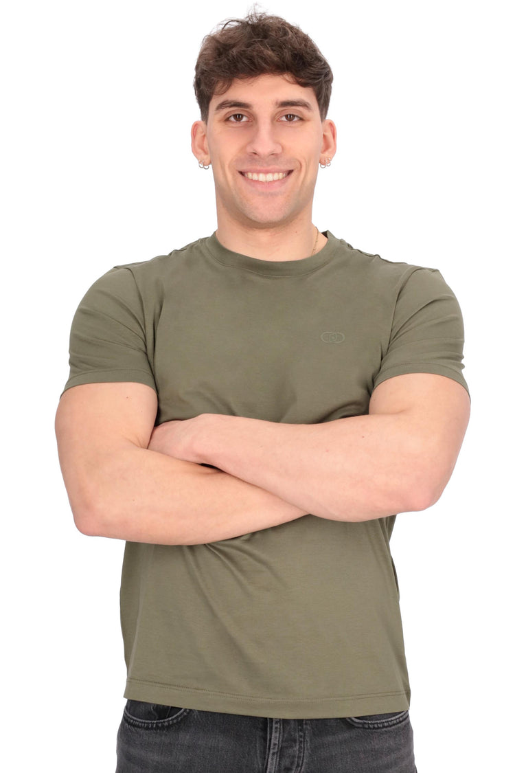 VERDE OLIVA | LIU JO UOMO - U QA5125J4799 T-shirt