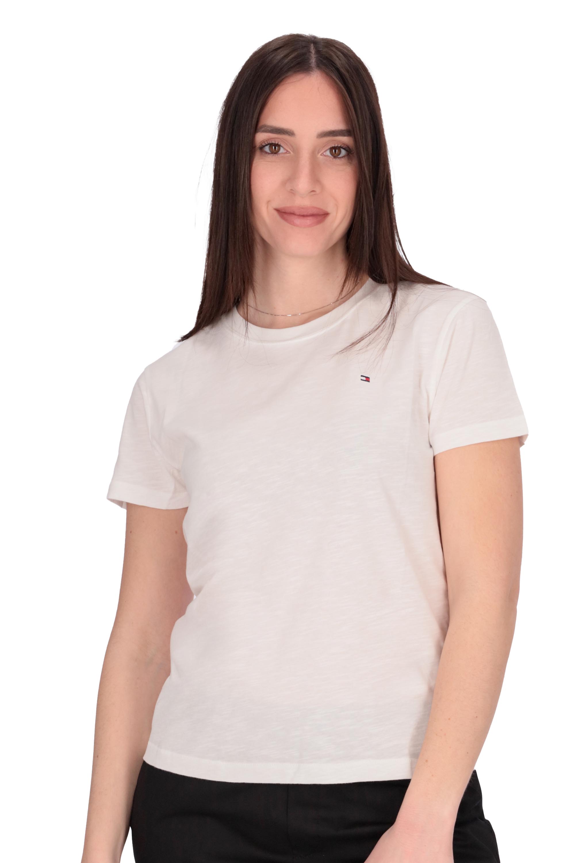 BIANCO | TOMMY HILFIGER - D 0WW44433 T-shirt