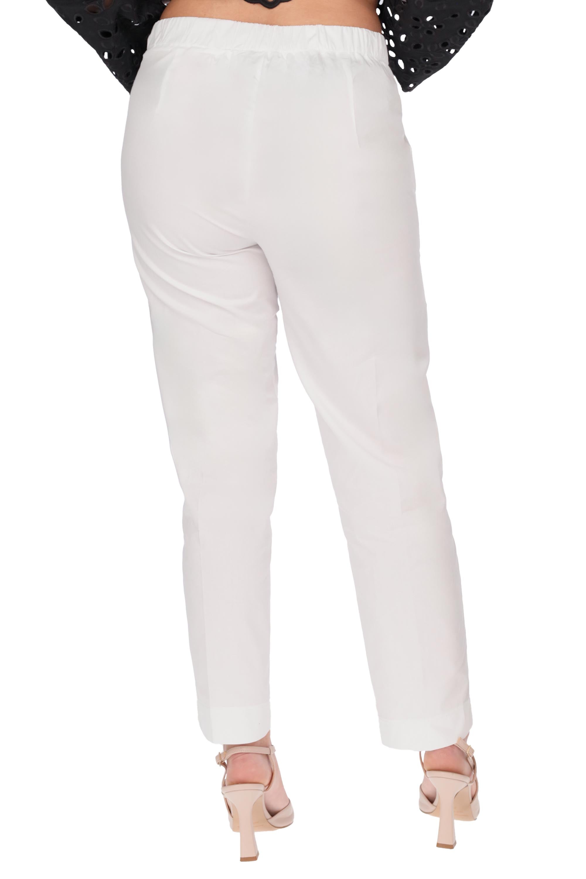BIANCO | MARIUCCIA MILANO - D P3508 Pantalone