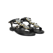 NERO | APEPAZZA - D S5FLAT09 Sandalo