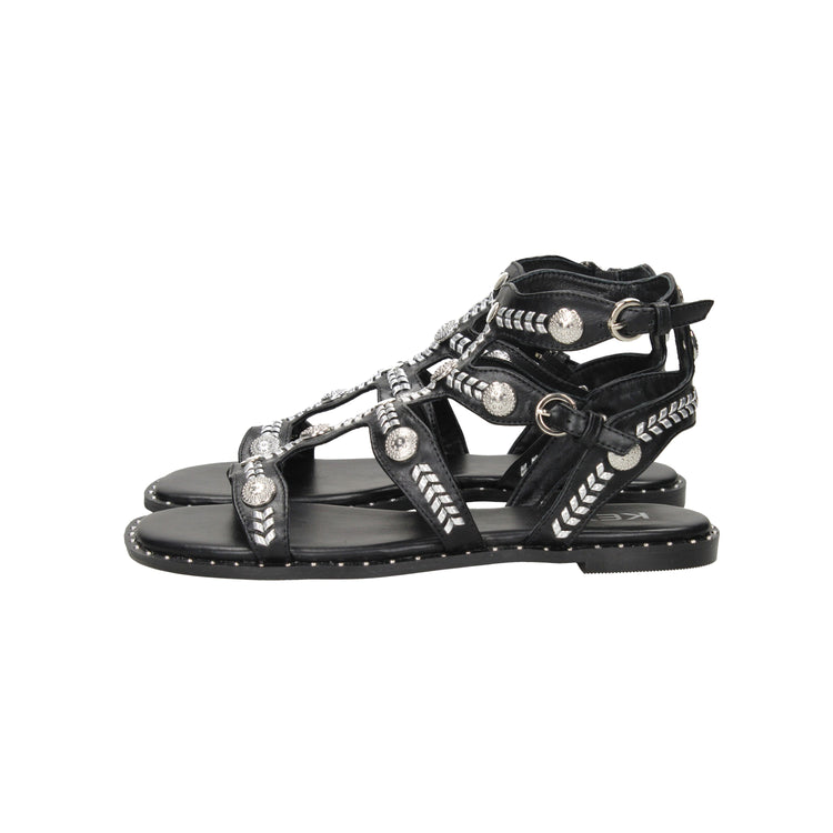 NERO | KEYS - D K-10892 Sandalo