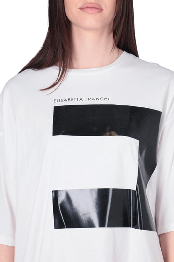 BIANCO | ELISABETTA FRANCHI - D MA02651E2 T-shirt