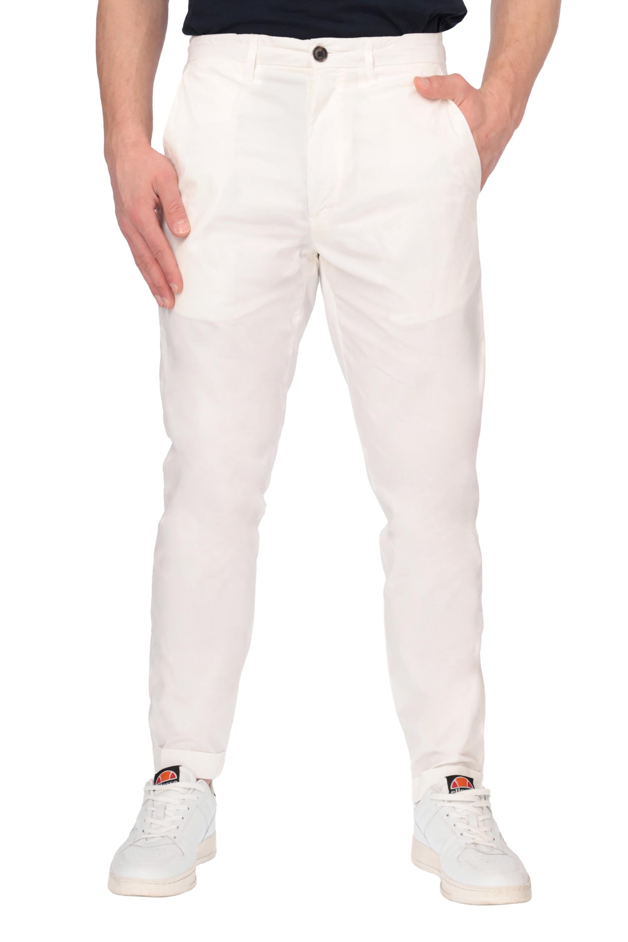BIANCO | LIU JO UOMO - U QA5240T4310 Pantalone